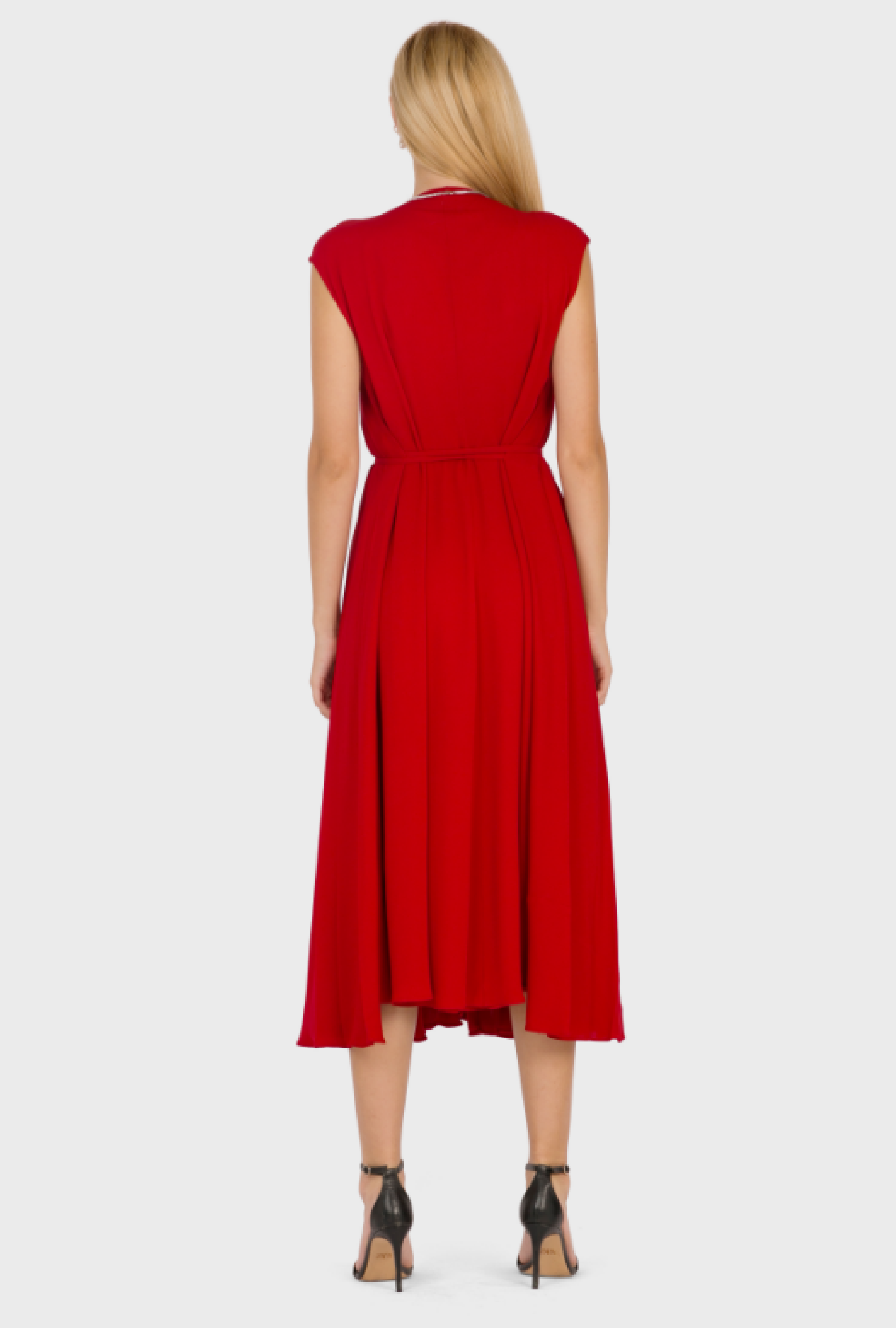 Robe Valentino Drapé Red
