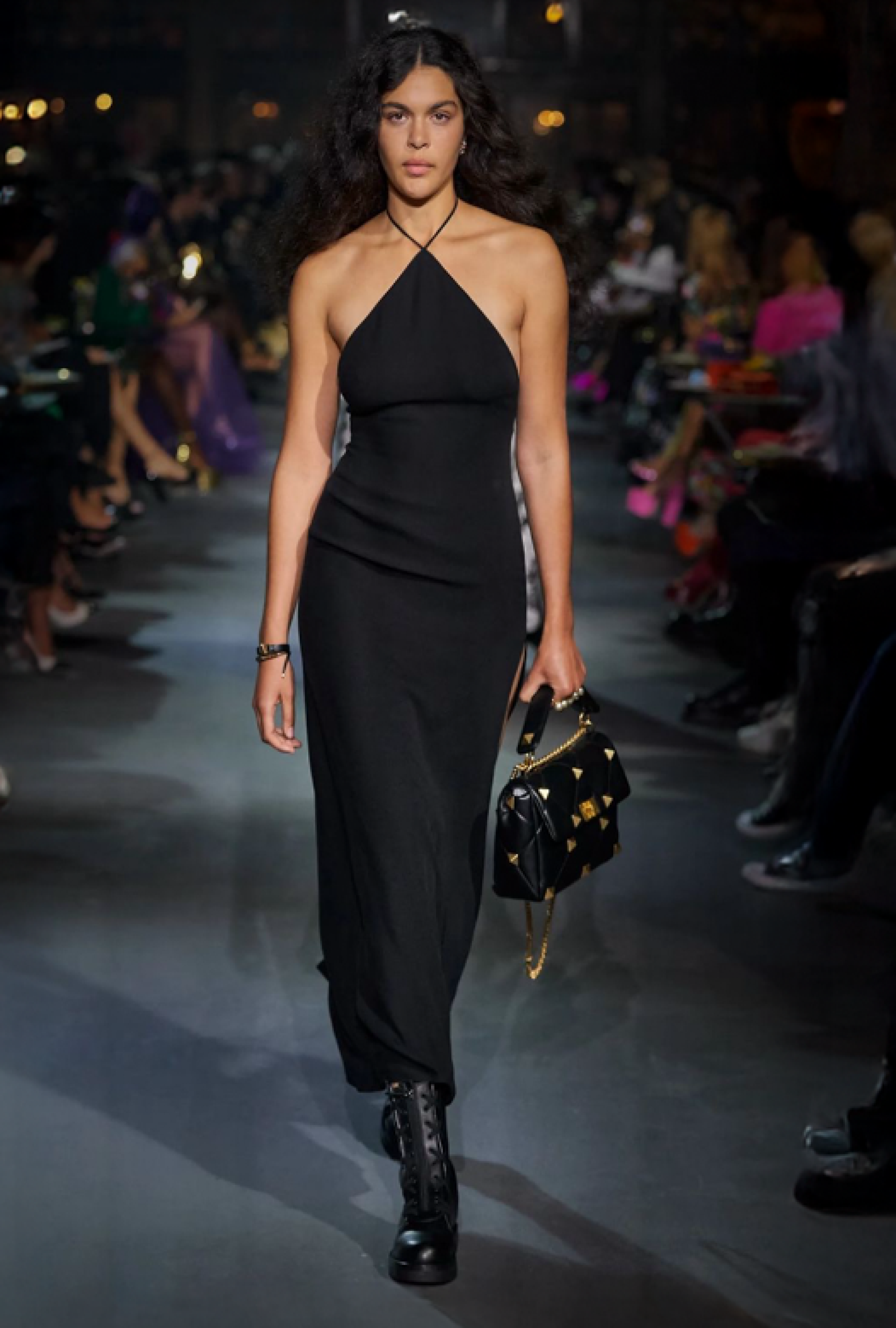 Robe Valentino Néo-classique Noire