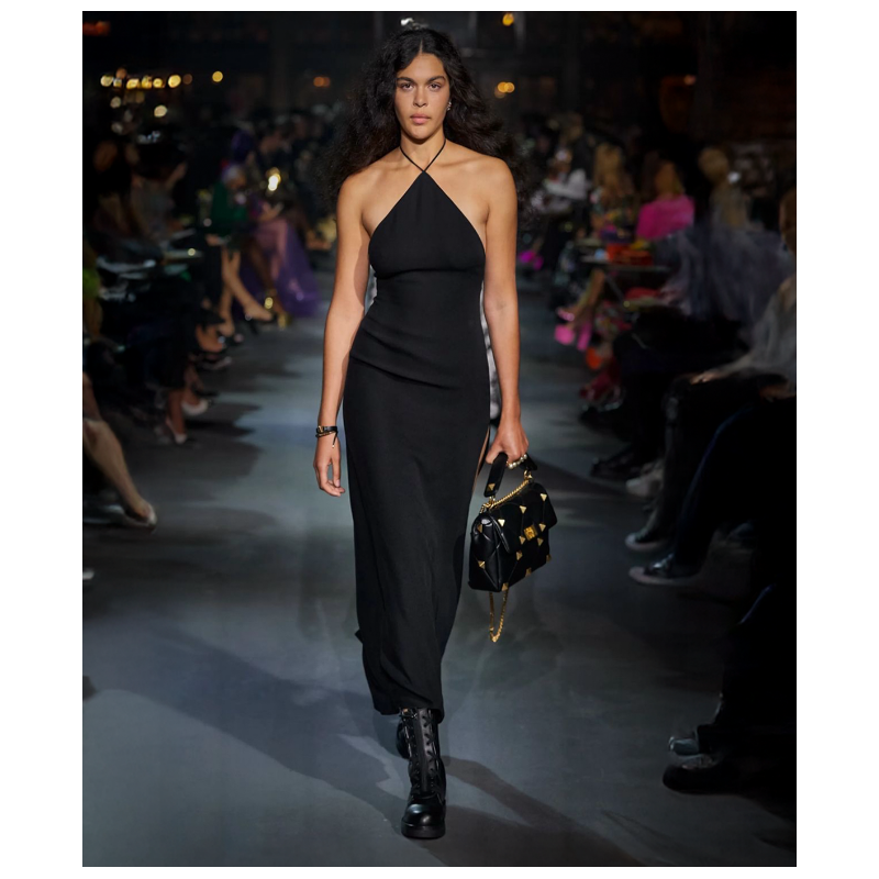 Robe Valentino Néo-classique Noire