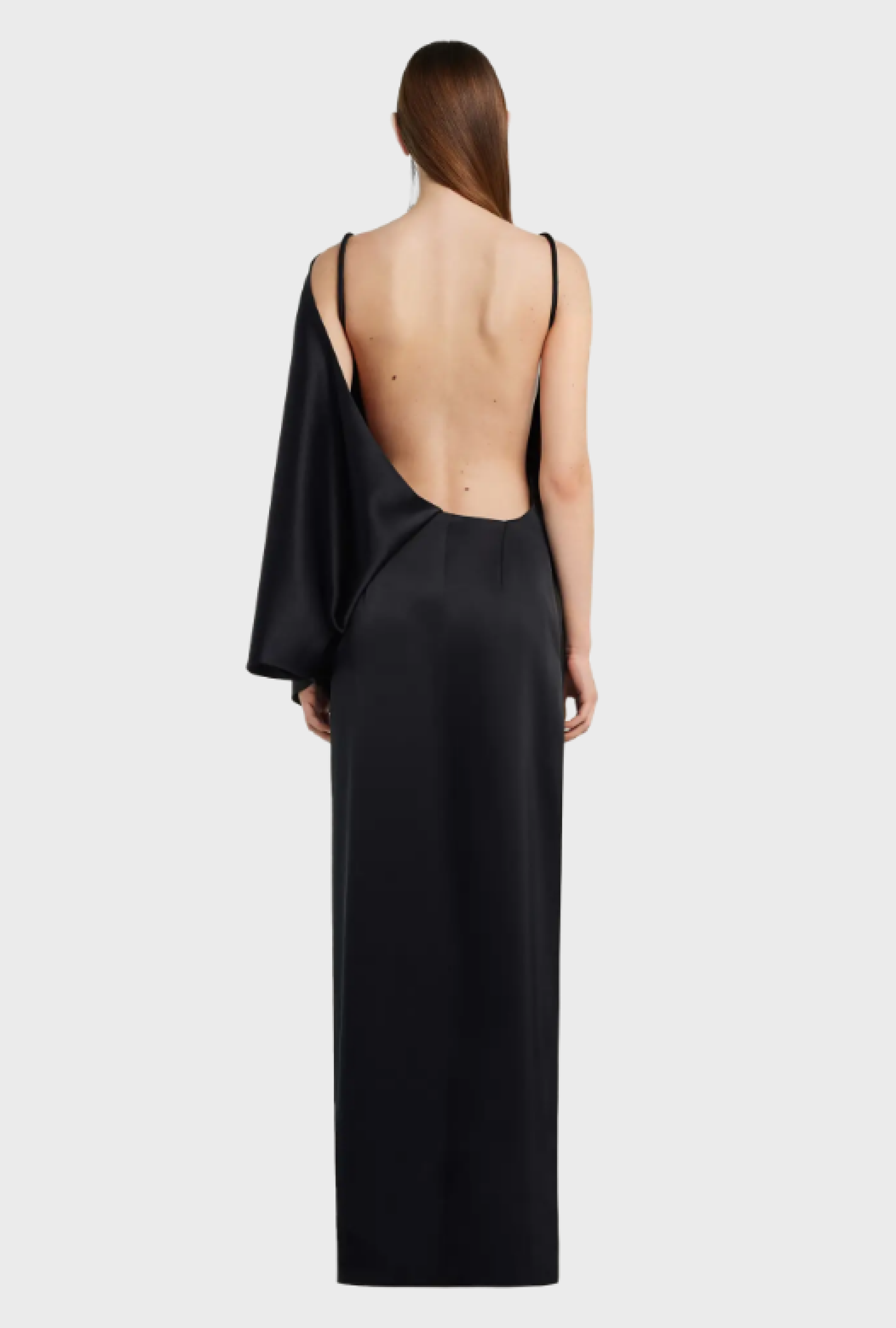 Robe Courreges Infinity Off Shoulder Black