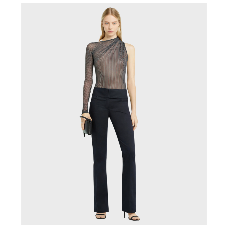 Top Courreges One Shoulder Mesh