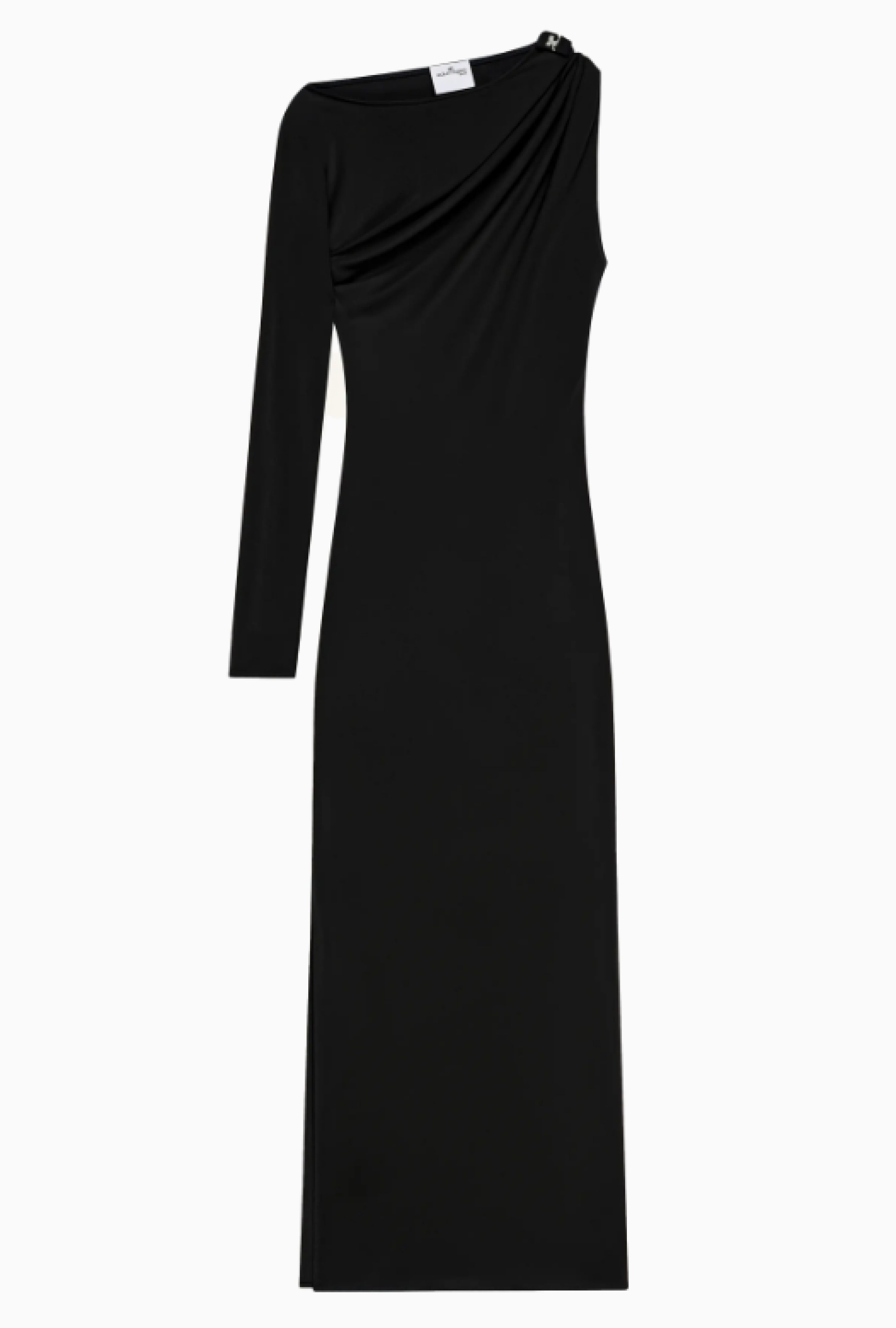 Robe Courreges One Shoulder Black