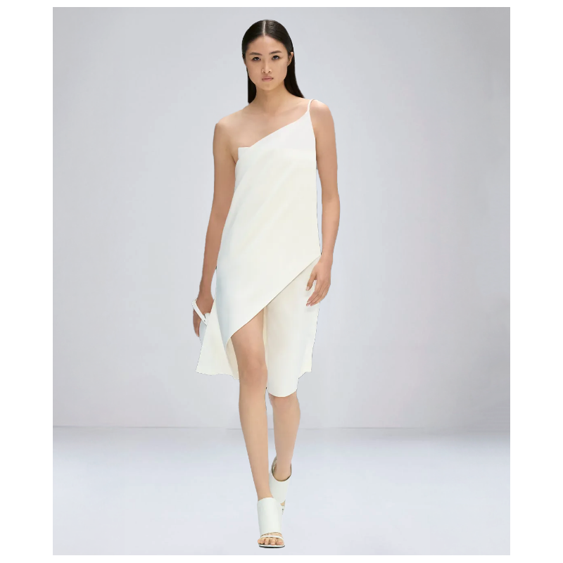Robe Courreges Infinity Crepe Natural