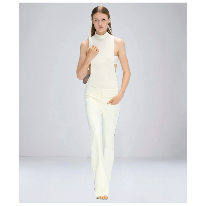 Pantalon Courreges Heritage Double Natural