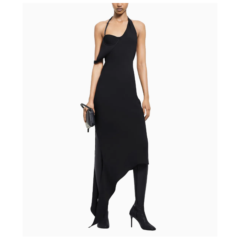 Robe Courreges Undressed Tech Black