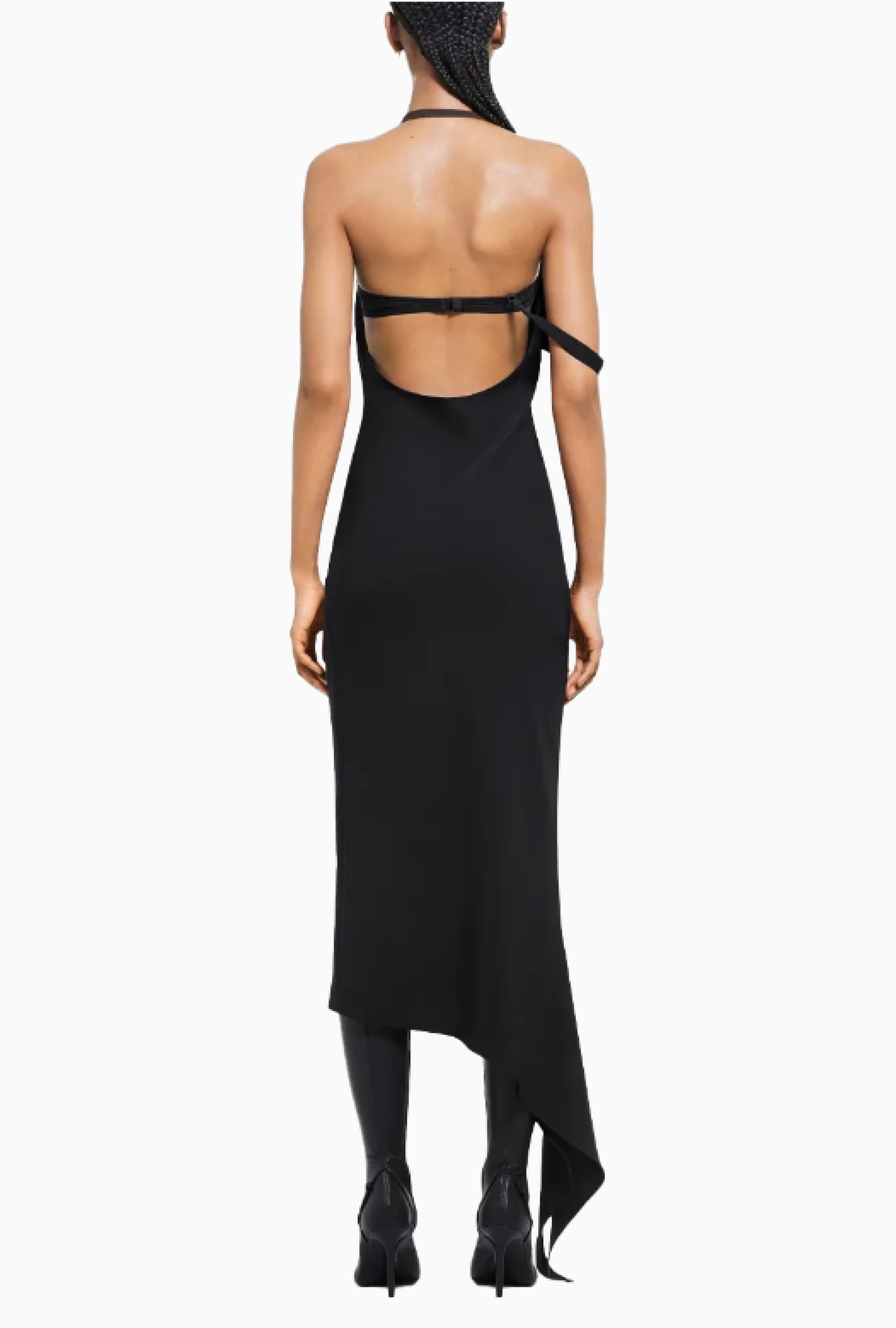 Robe Courreges Undressed Tech Black