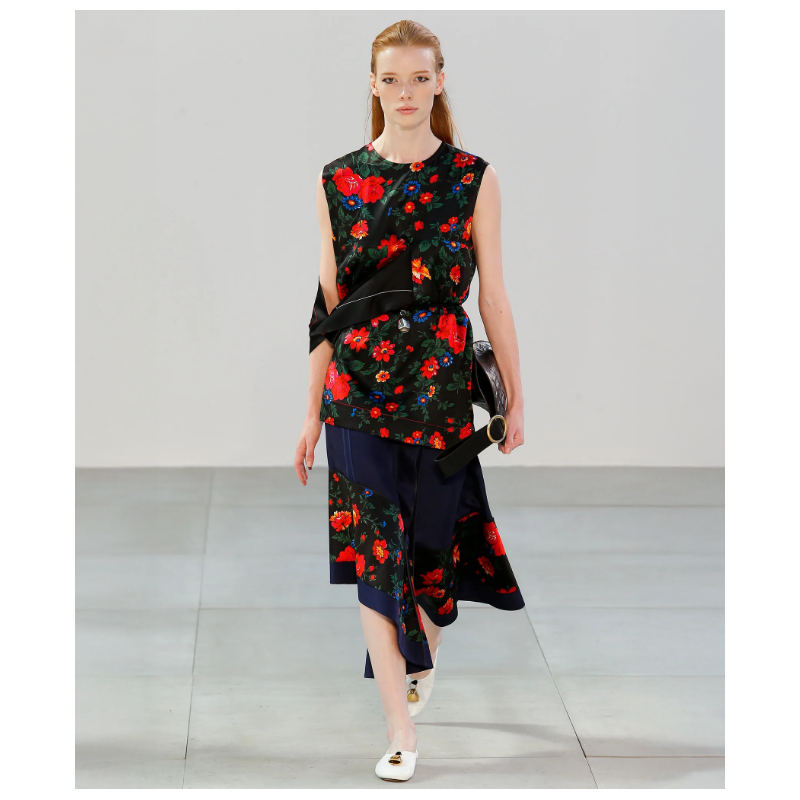 Ensemble Celine Printed Motion SS 2015