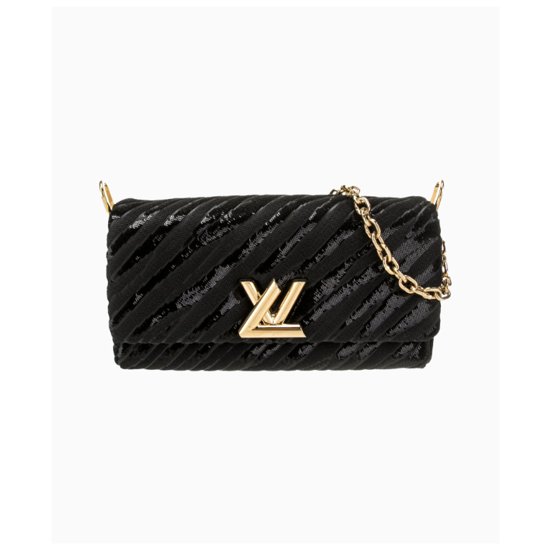 Sac Louis Vuitton Twist Noir Brillant