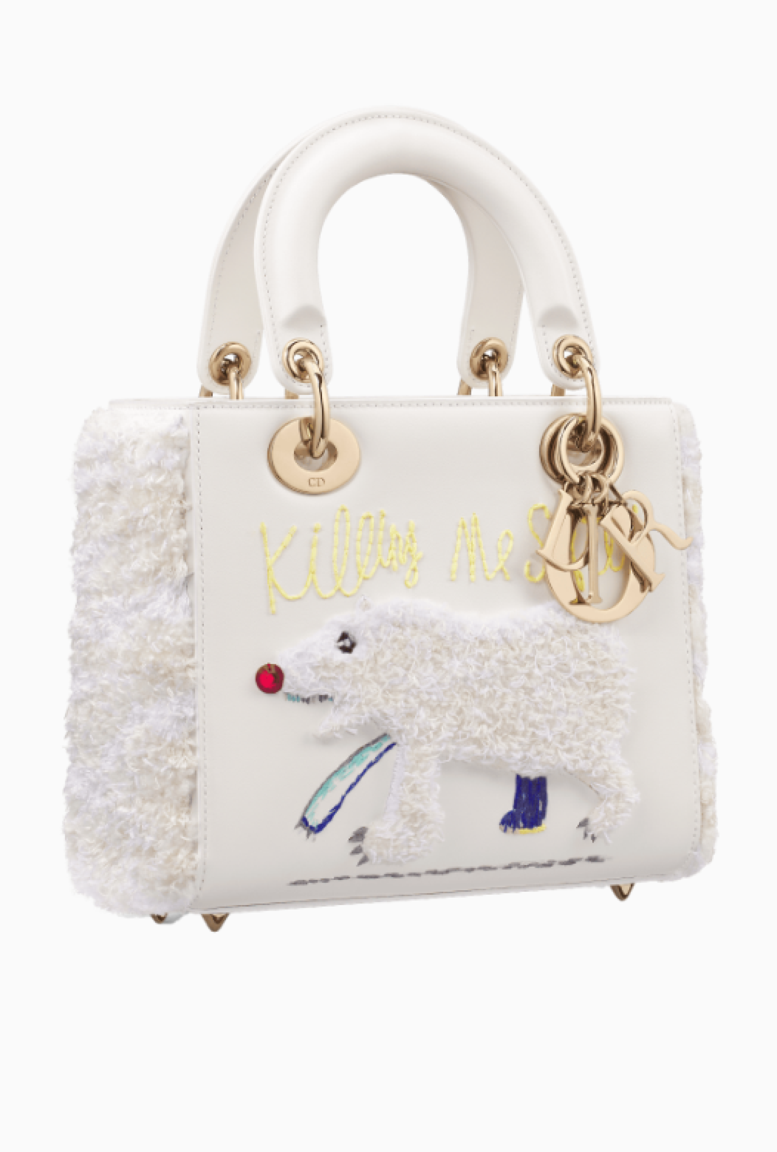 Sac Dior Lady Dior Art Woo Kukwon