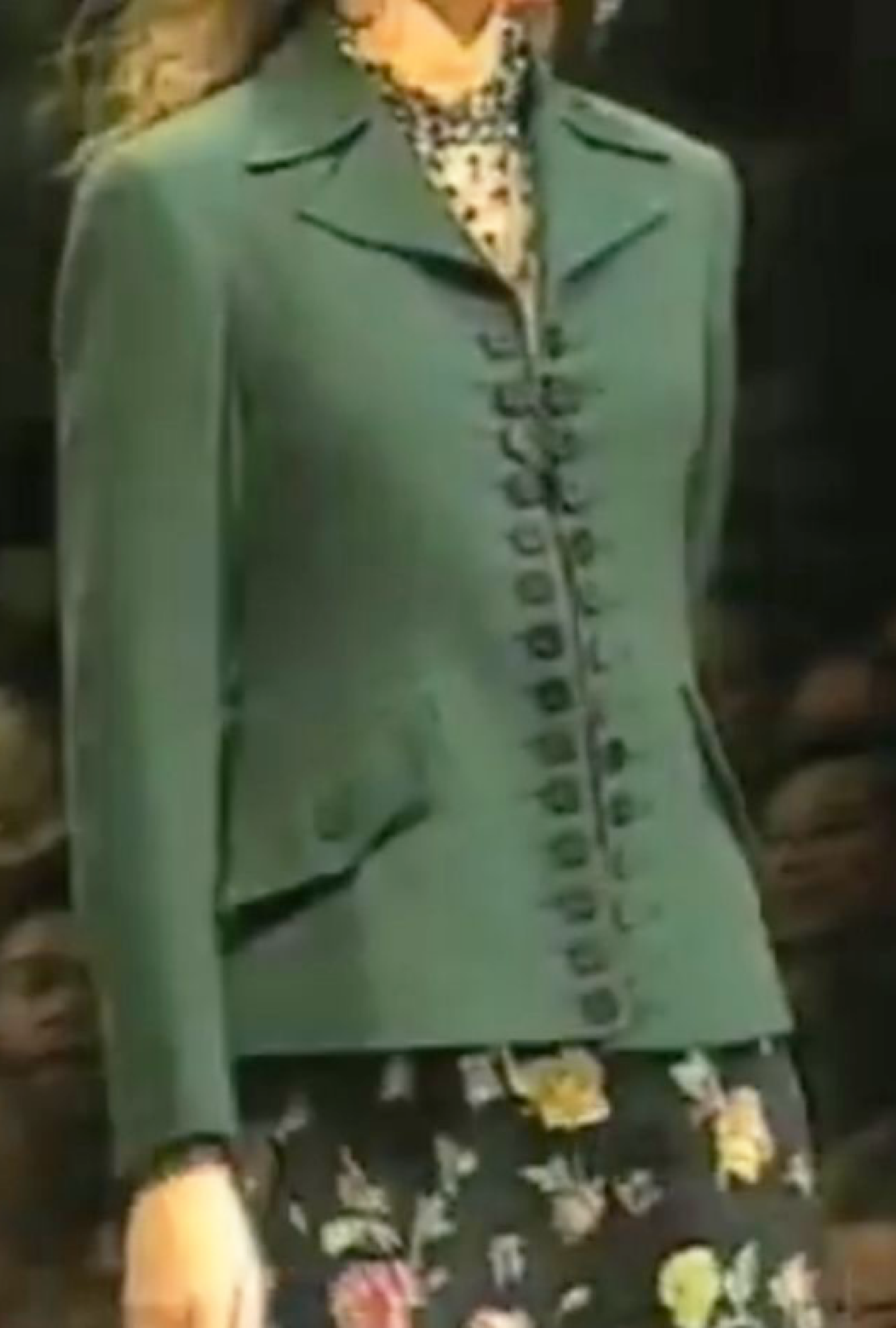 Veste Lolita Lempicka Velvet Leaf FW1994