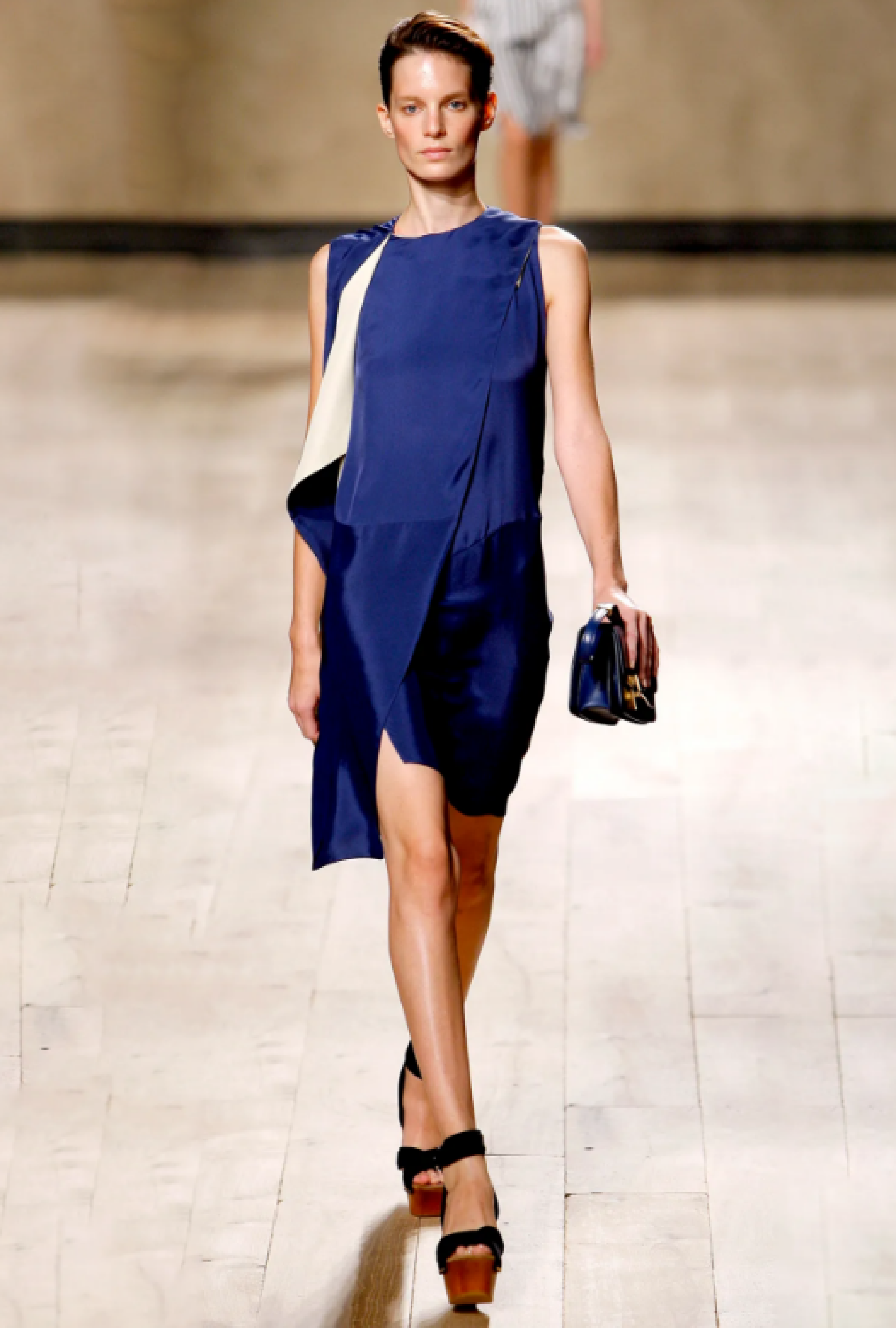 Robe Celine Archive Drapée SS2010 par Phoebe Philo