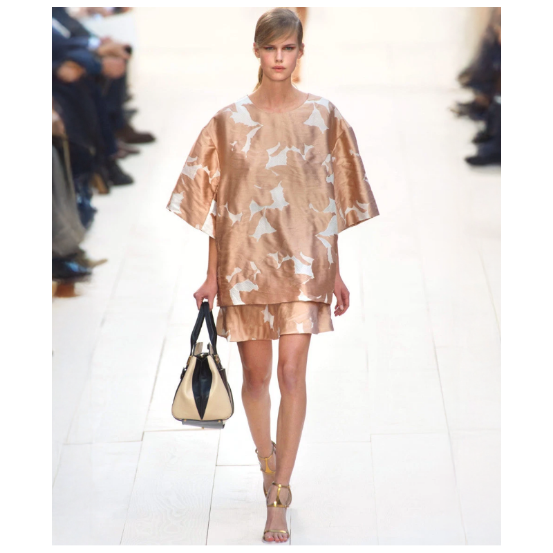 Ensemble Chloe Floral Jacquard SS2013 By Clare Waight Keller