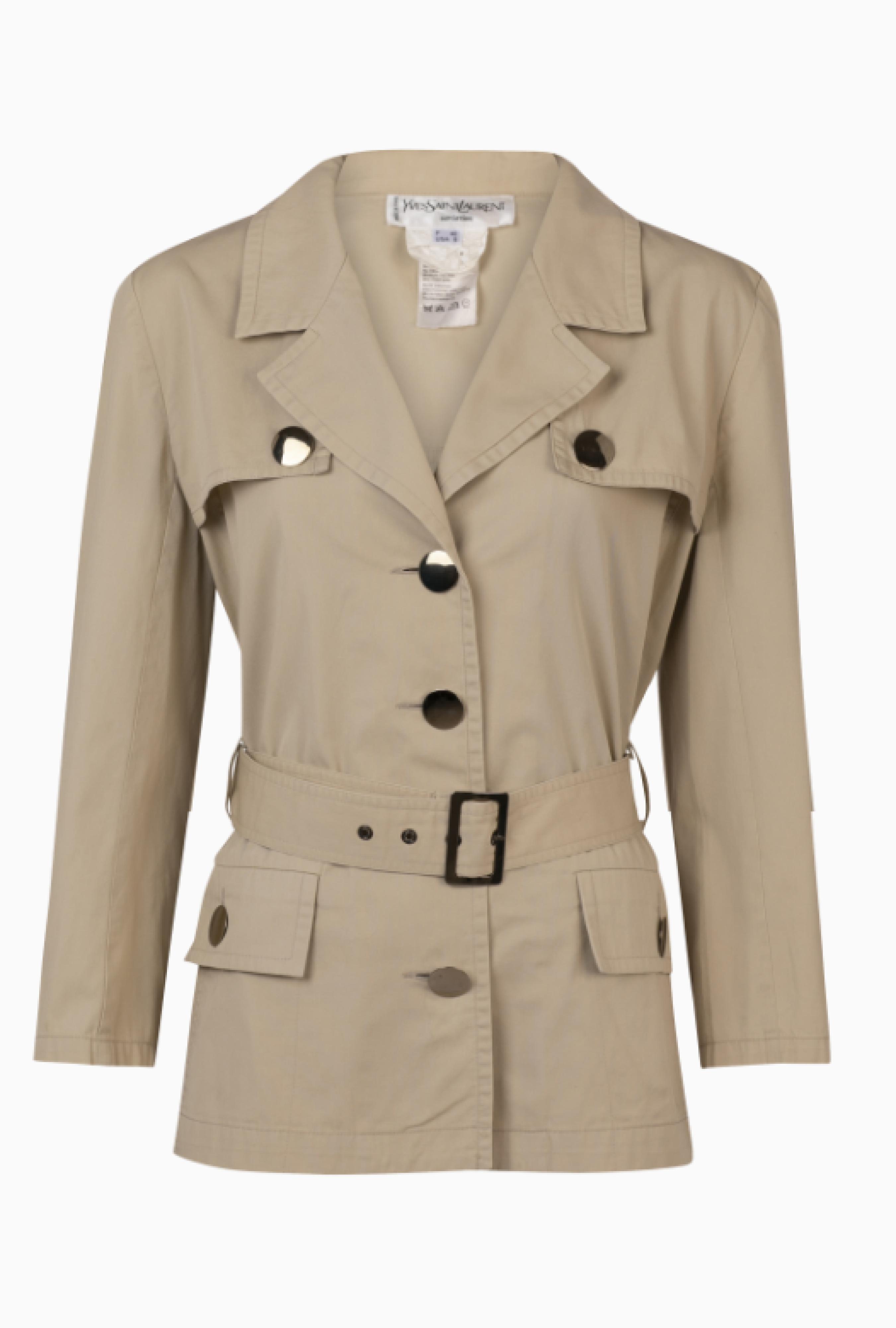 Veste Yves Saint Laurent Saharienne 1985