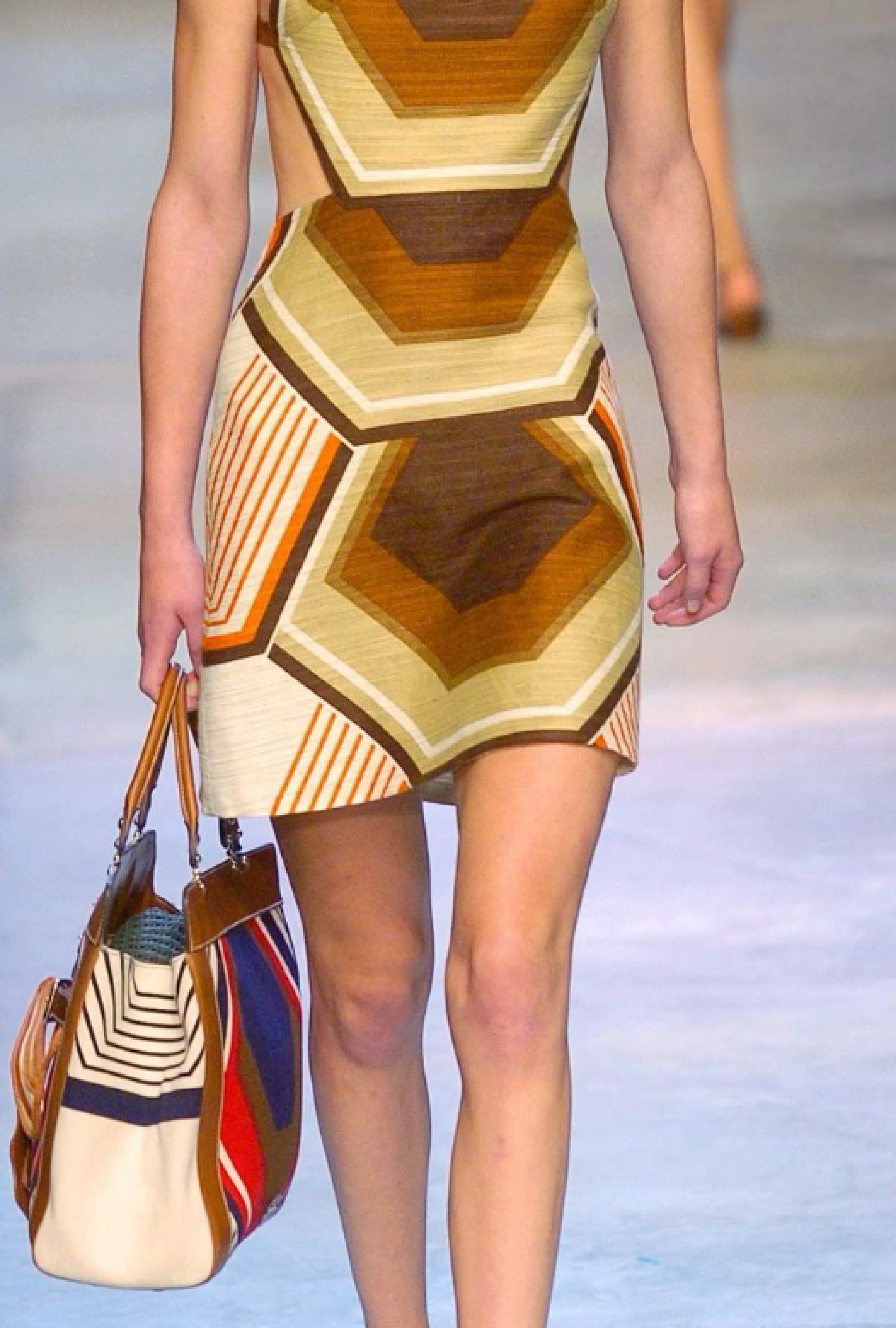 Jupe Miu Miu Bold Mosaic SS 2005