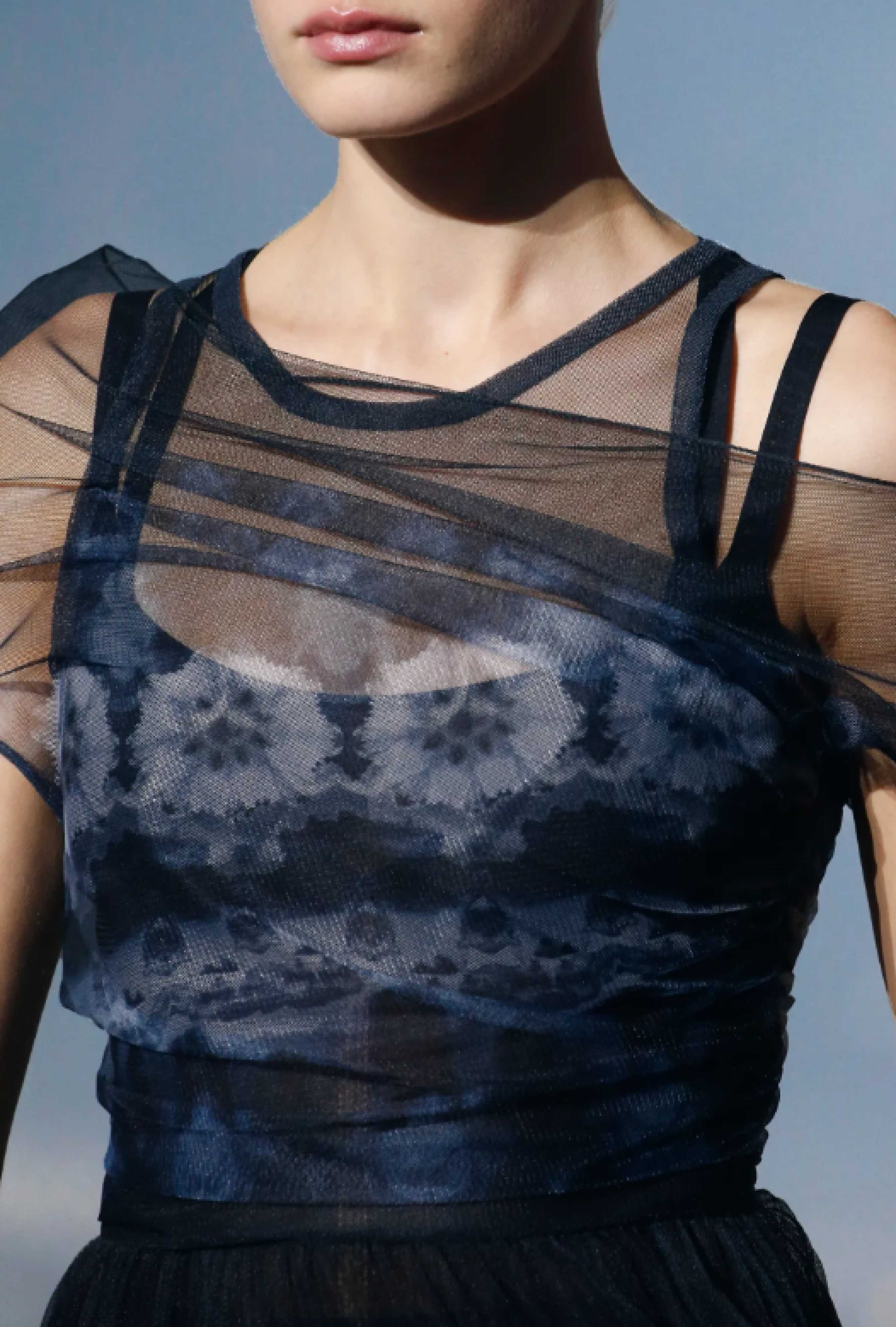 Robe Christian Dior Night Ballet SS2019