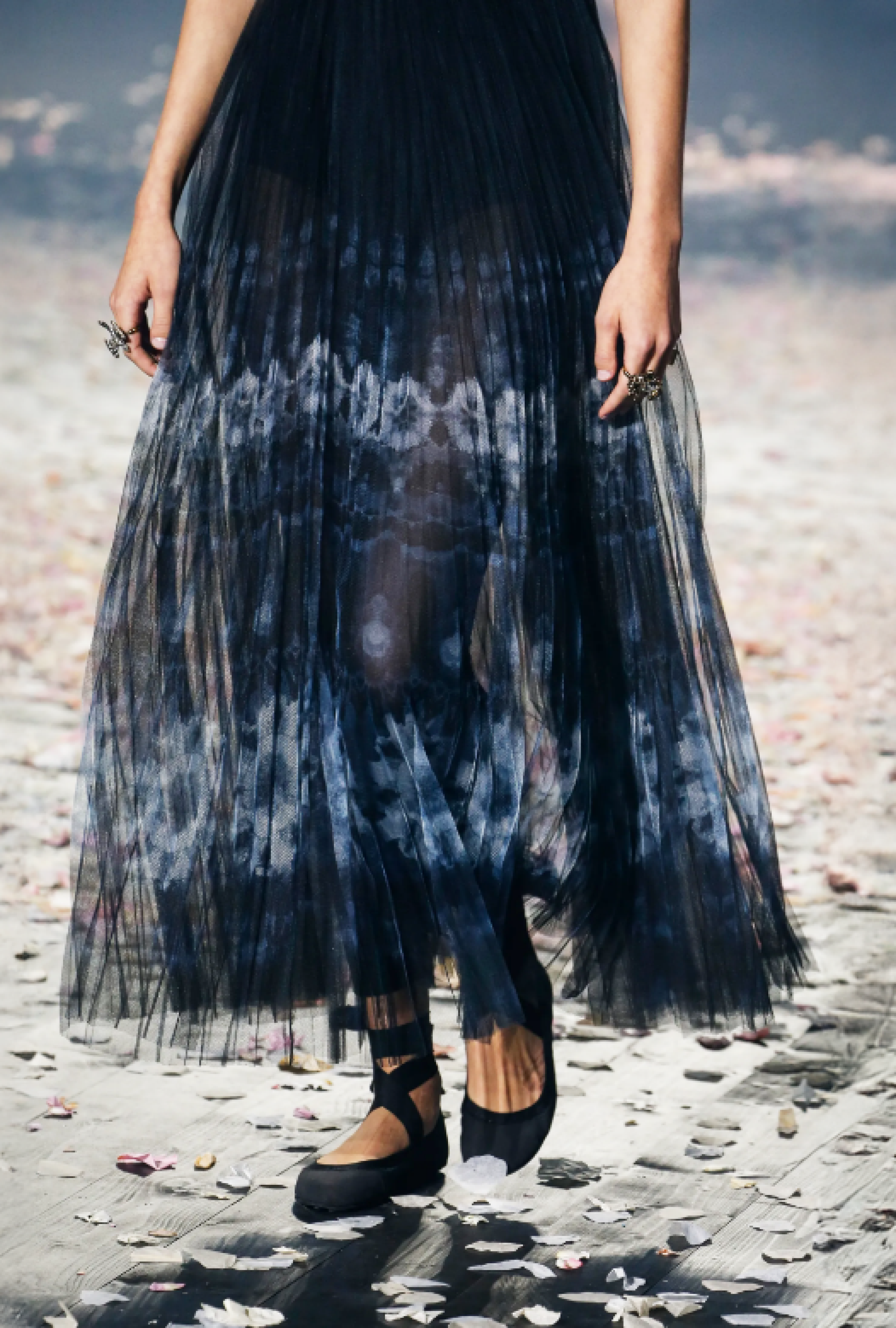 Robe Christian Dior Night Ballet SS2019