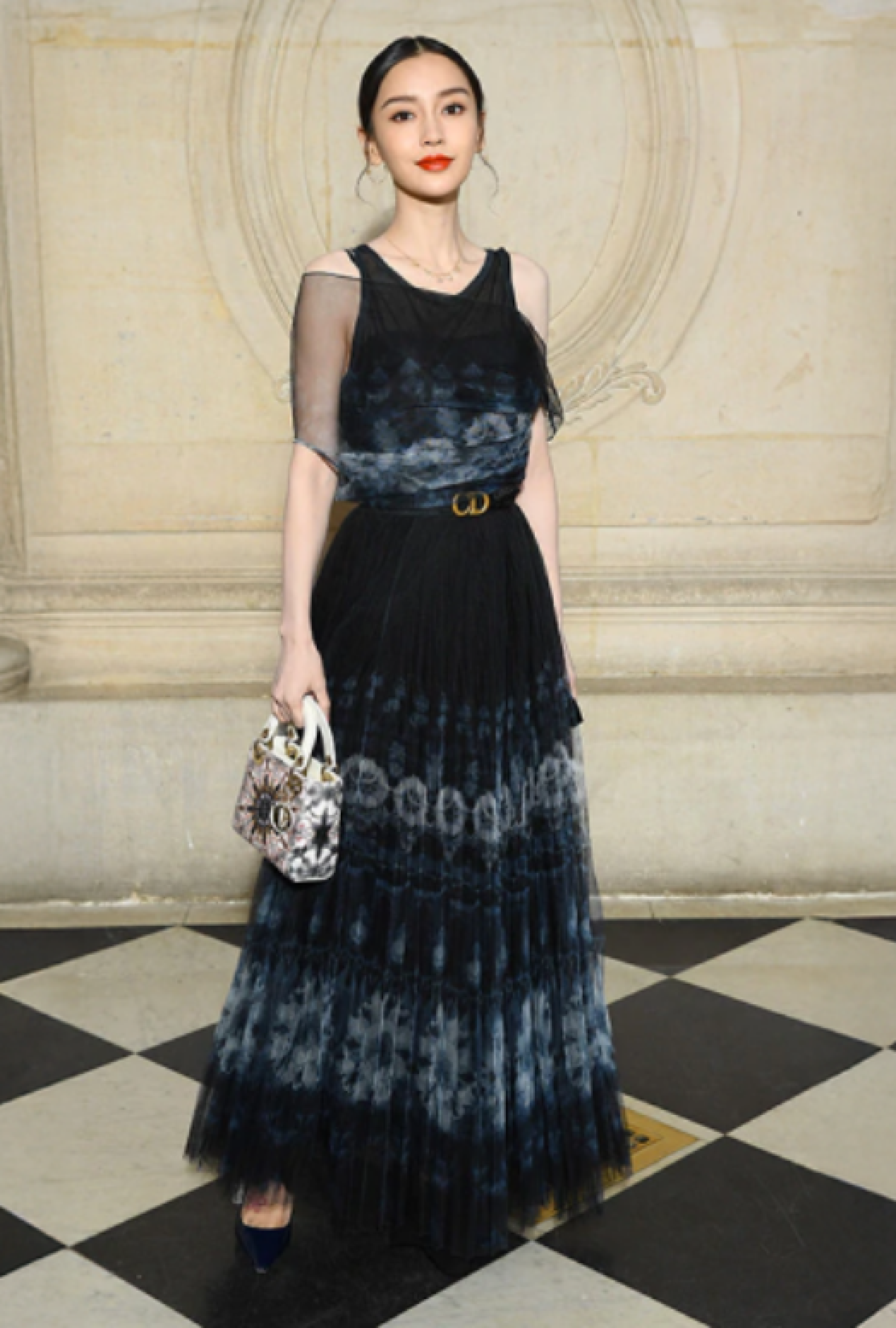 Robe Christian Dior Night Ballet SS2019