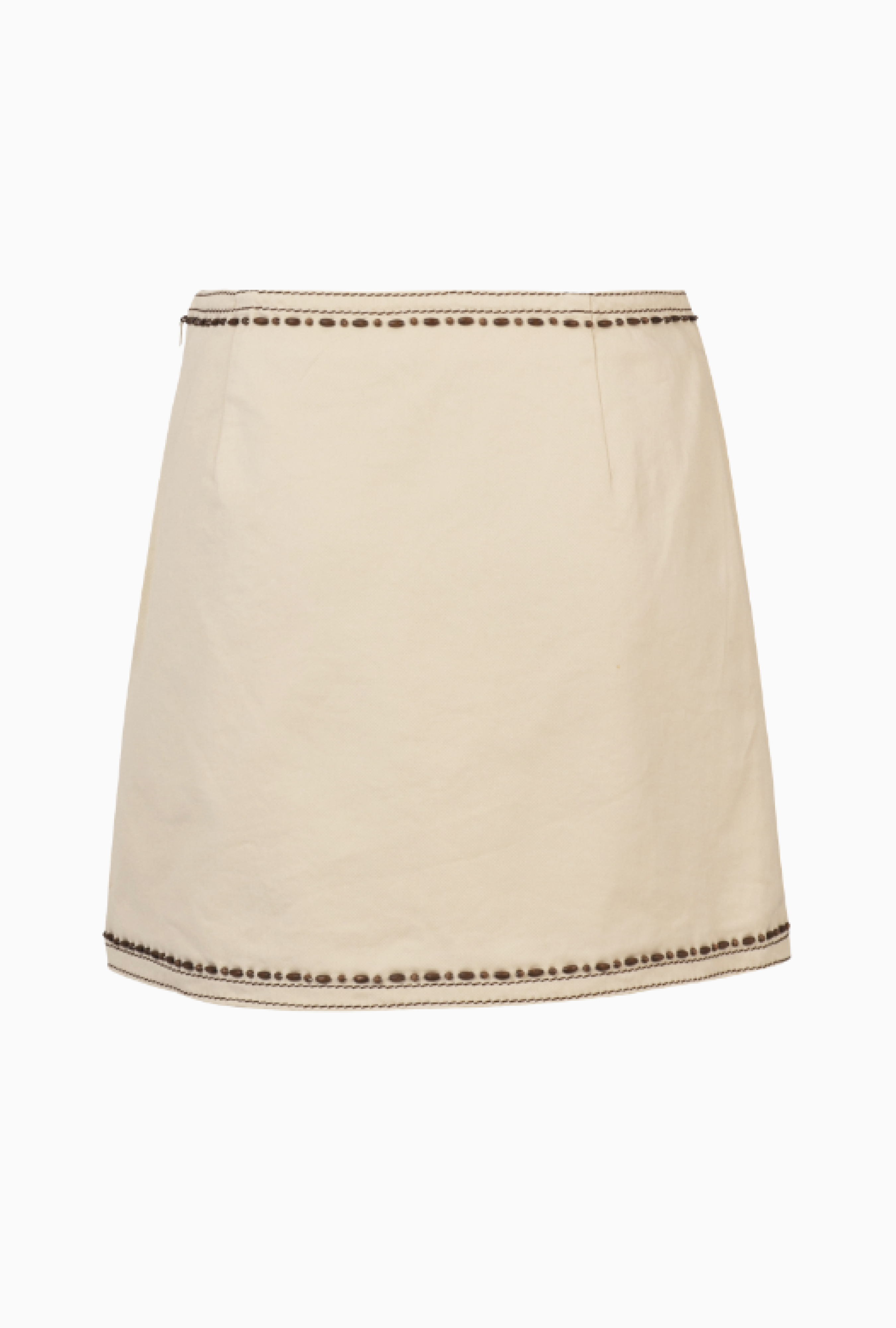 Jupe Prada Fleurs Brodées