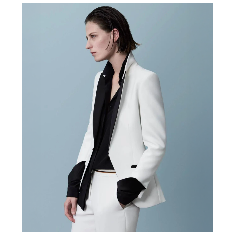 Smoking Barbara Bui Châle Noir Resort 2017