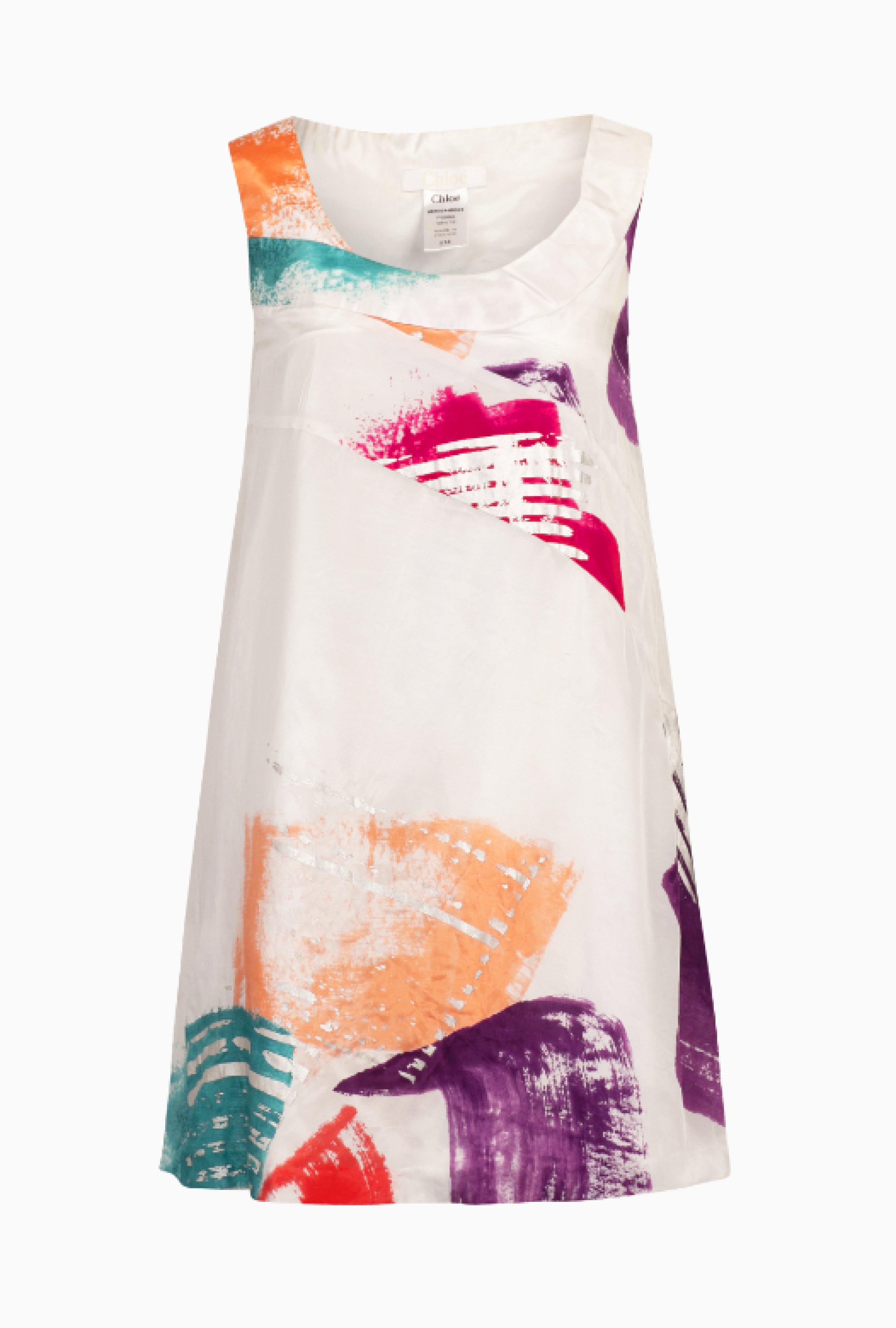 Robe Chloe Brush Print SS2008