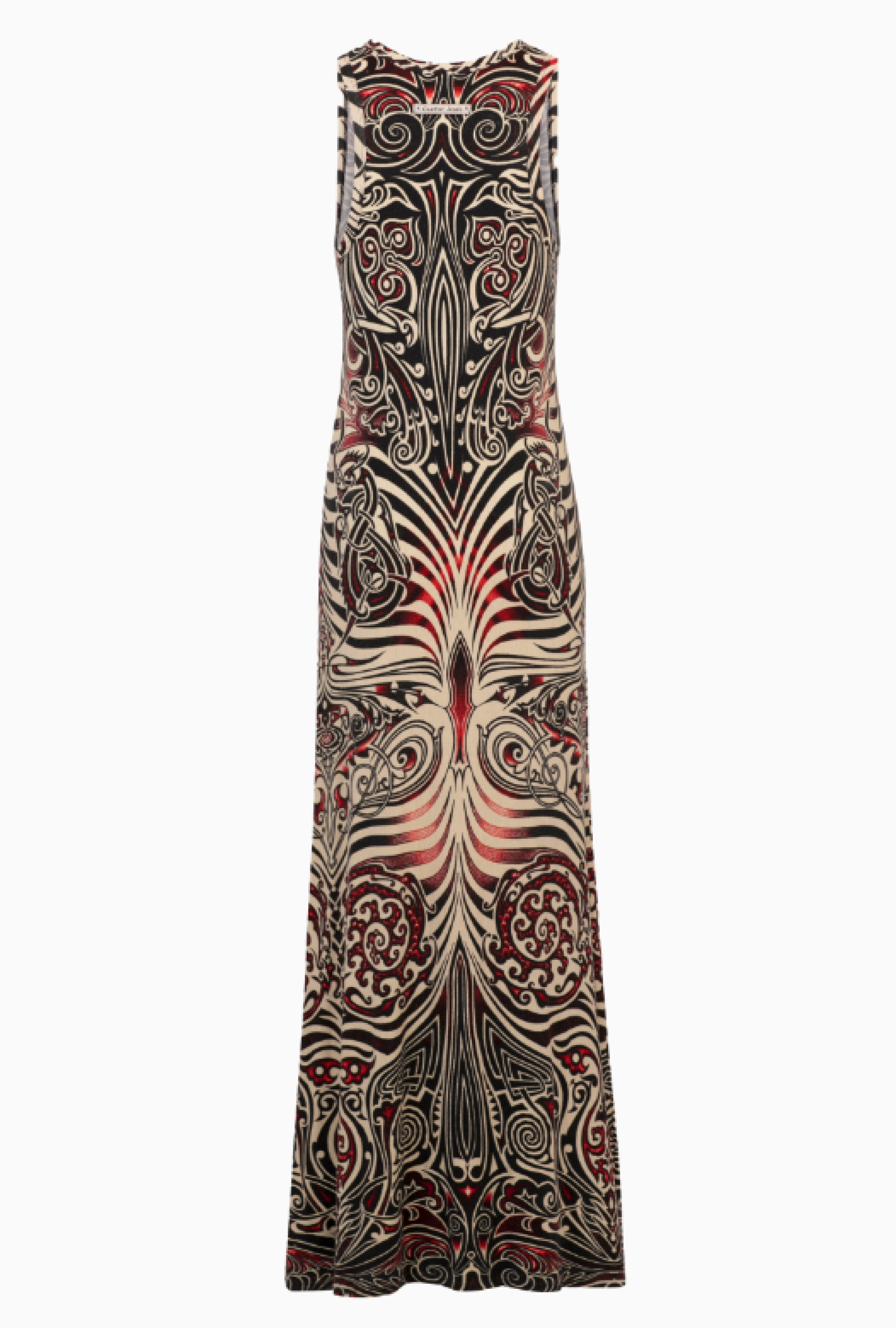 Robe Jean Paul Gaultier Print Tattoo SS1996