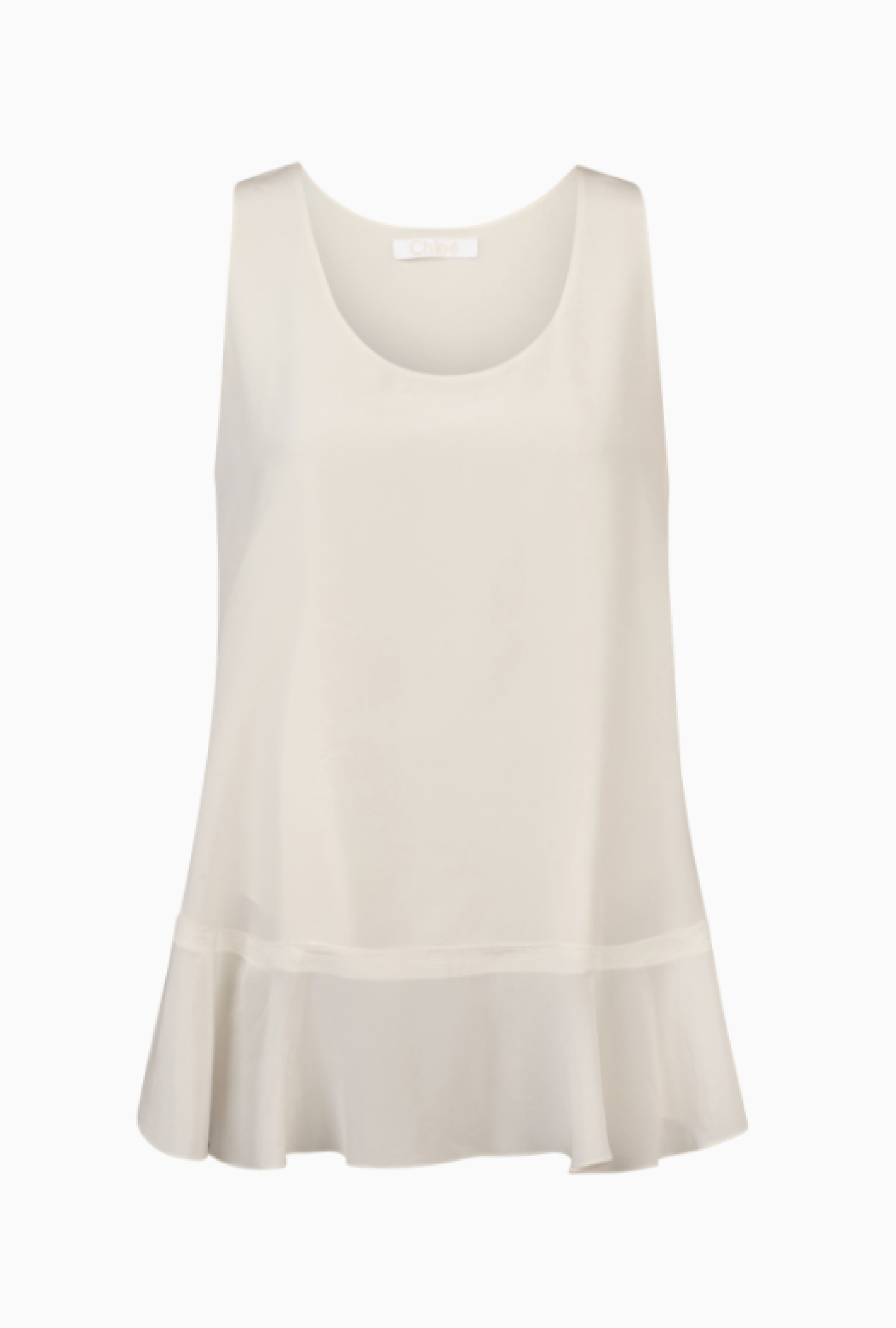 Top Chloe Crêpe Ivoire SS2008 par Phoebe Philo