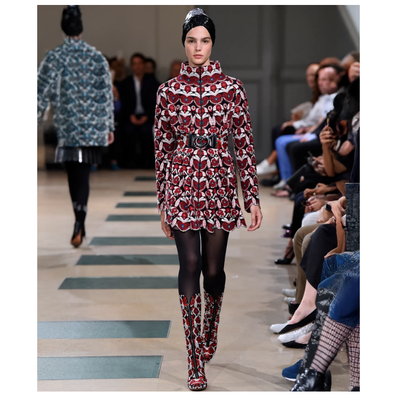 Jupe Alaia Kaléidoscopique FW2017-2018