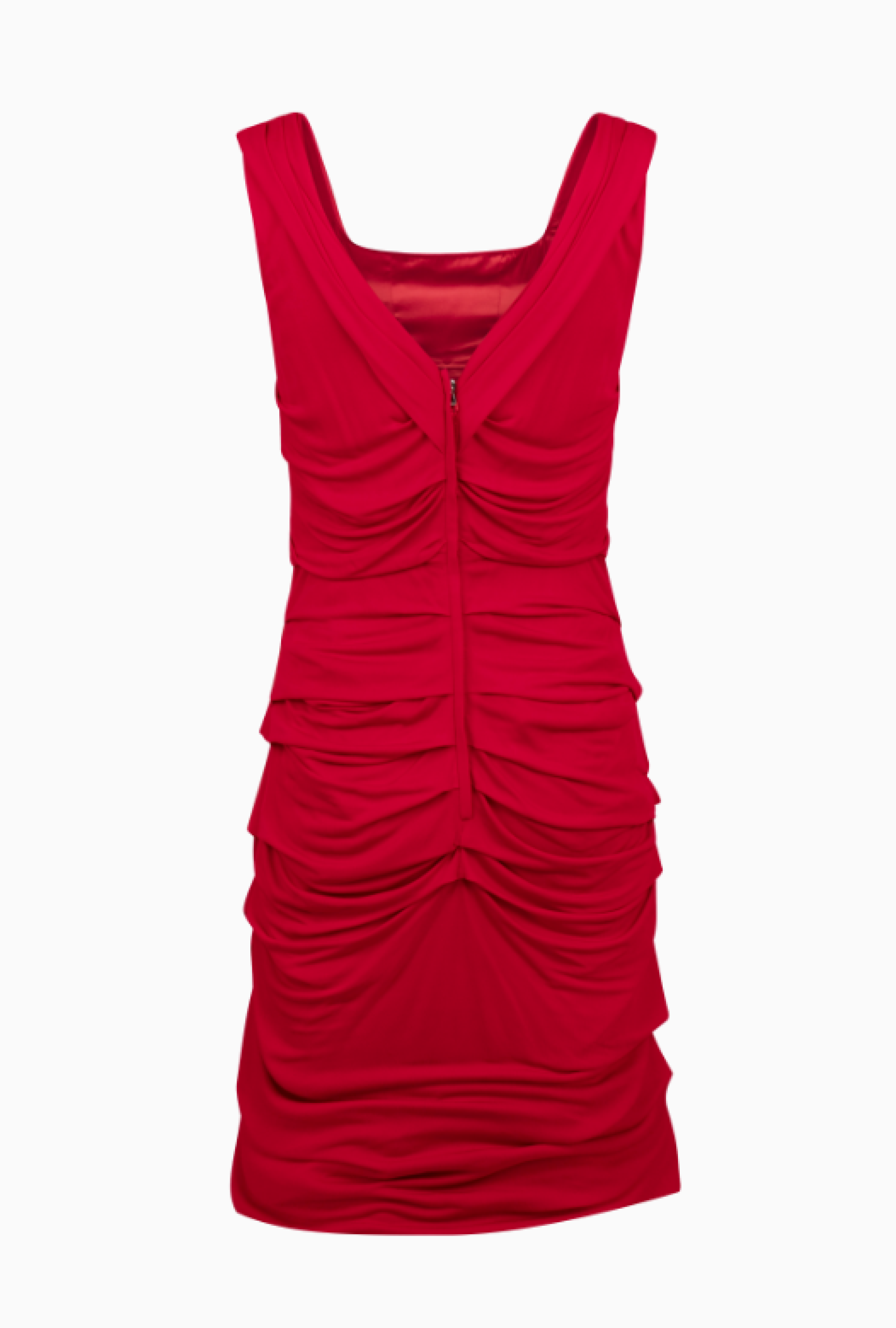 Robe Dolce & Gabbana Rouge Sculpté Circa 2016