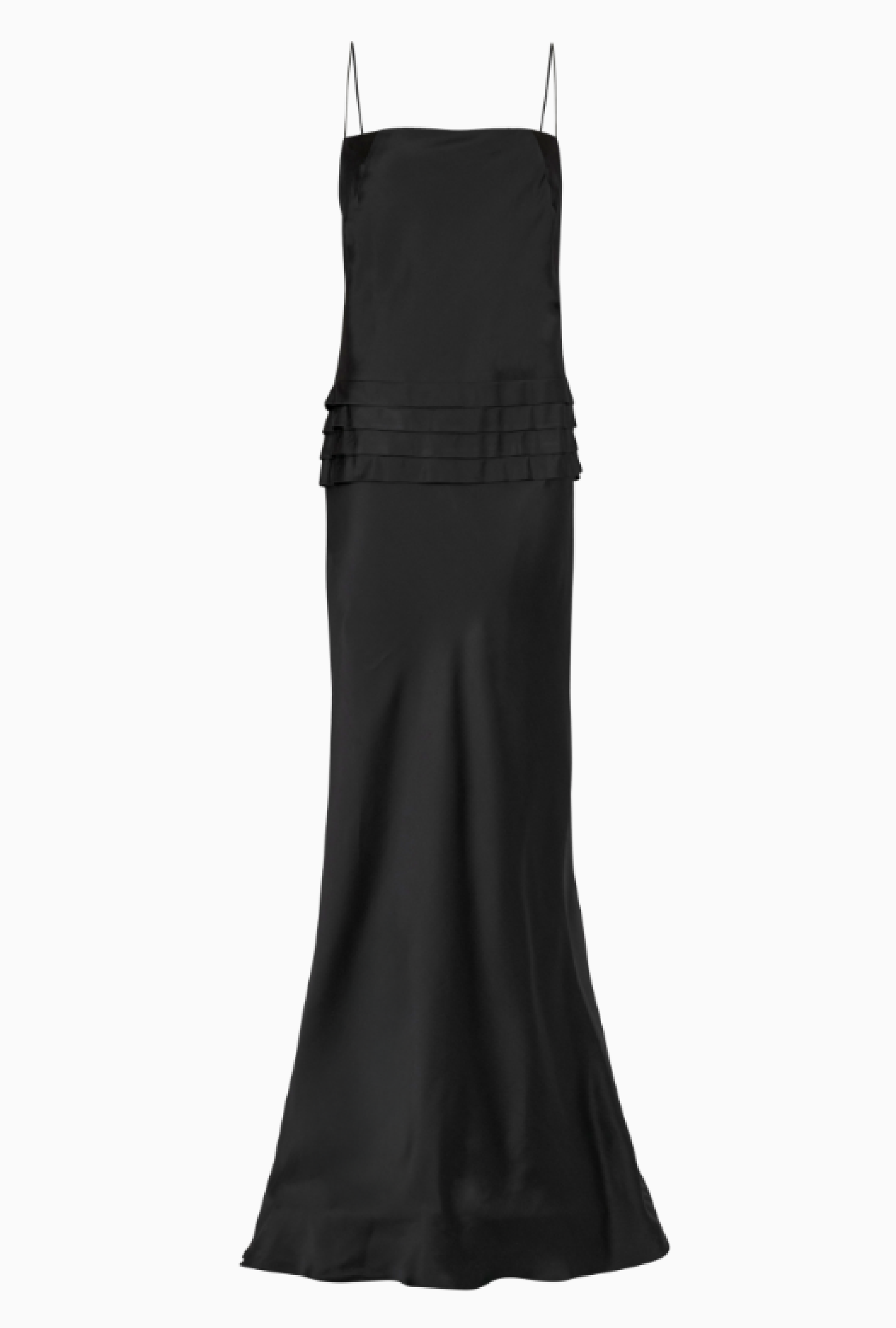 Robe Jean-Louis Scherrer Paris Satin Circa 1995