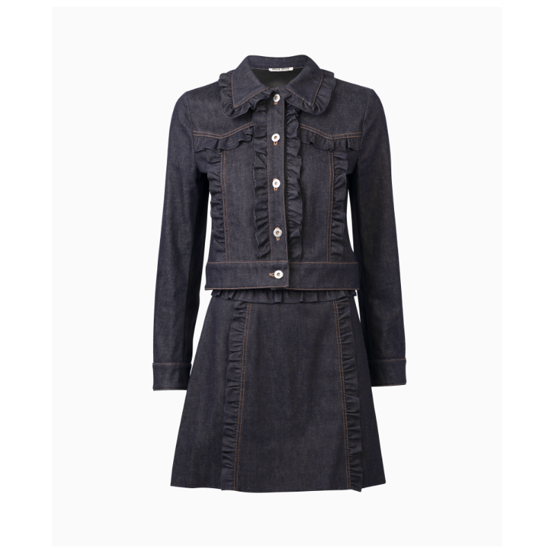 Ensemble Miu Miu Mini Uniform FW2016 par Miuccia