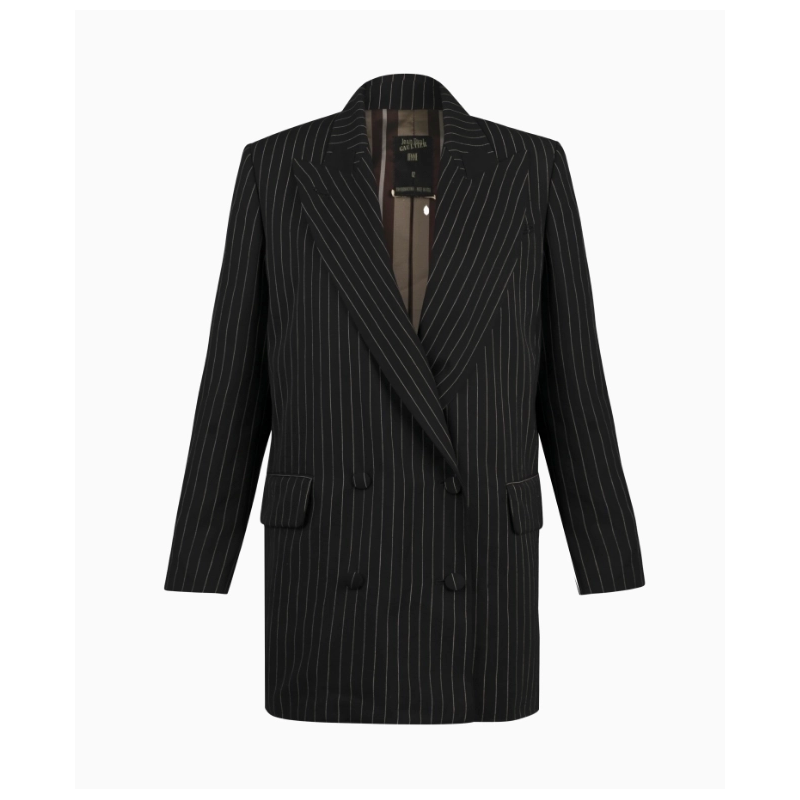 Veste Jean Paul Gaultier Pinstripe Rebel Circa 2001