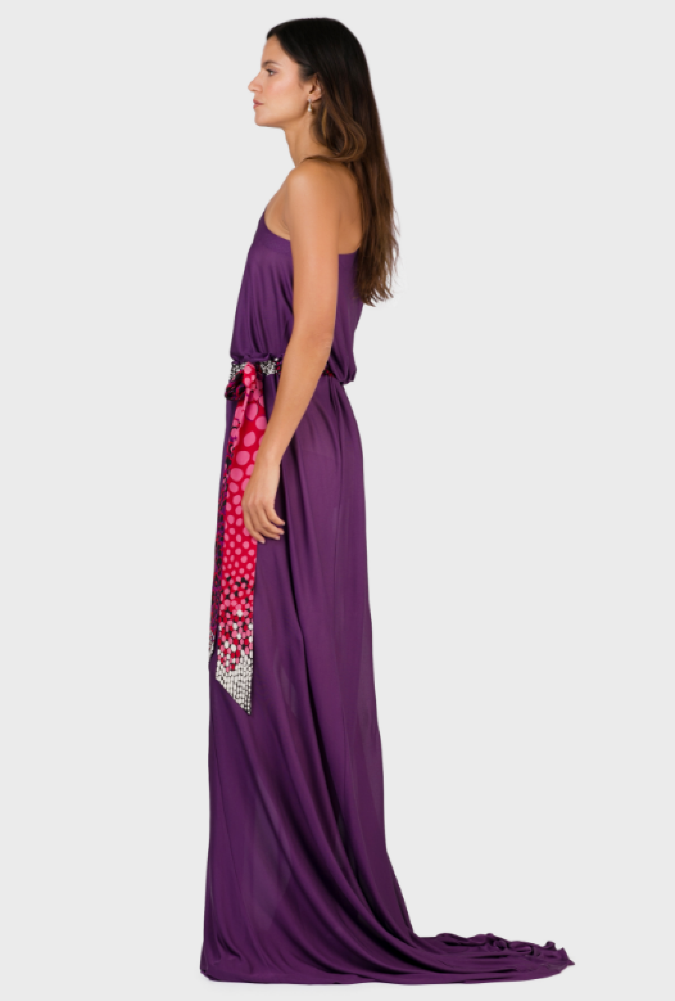 Robe Yves Saint Laurent Purple Resort 2011 par Stefano Pilati