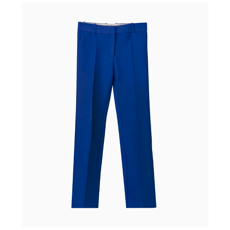 Pantalon Celine Electric Blue Resort 2010 par Phoebe Philo