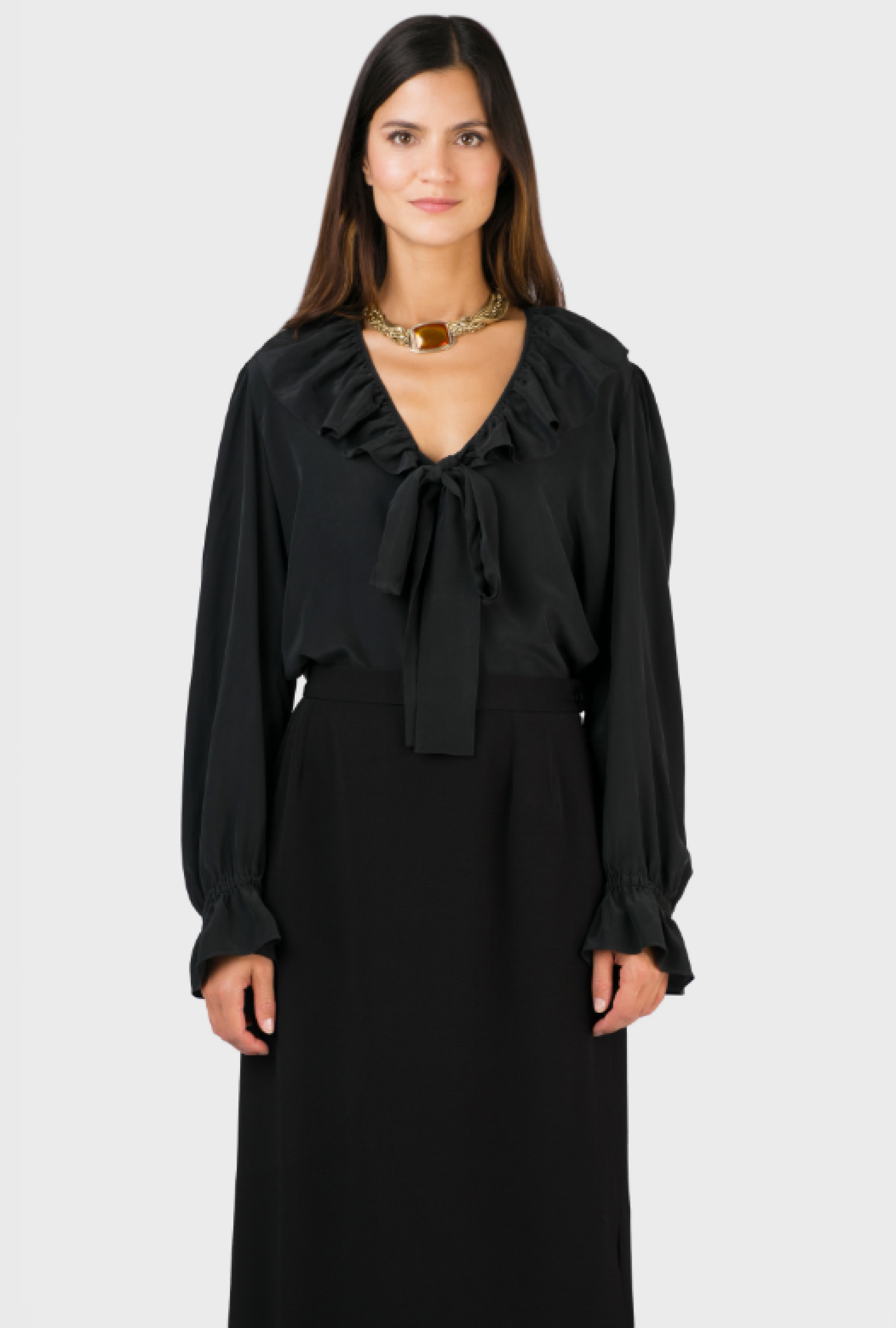 Chemise Yves Saint Laurent Tricot Circa 1984