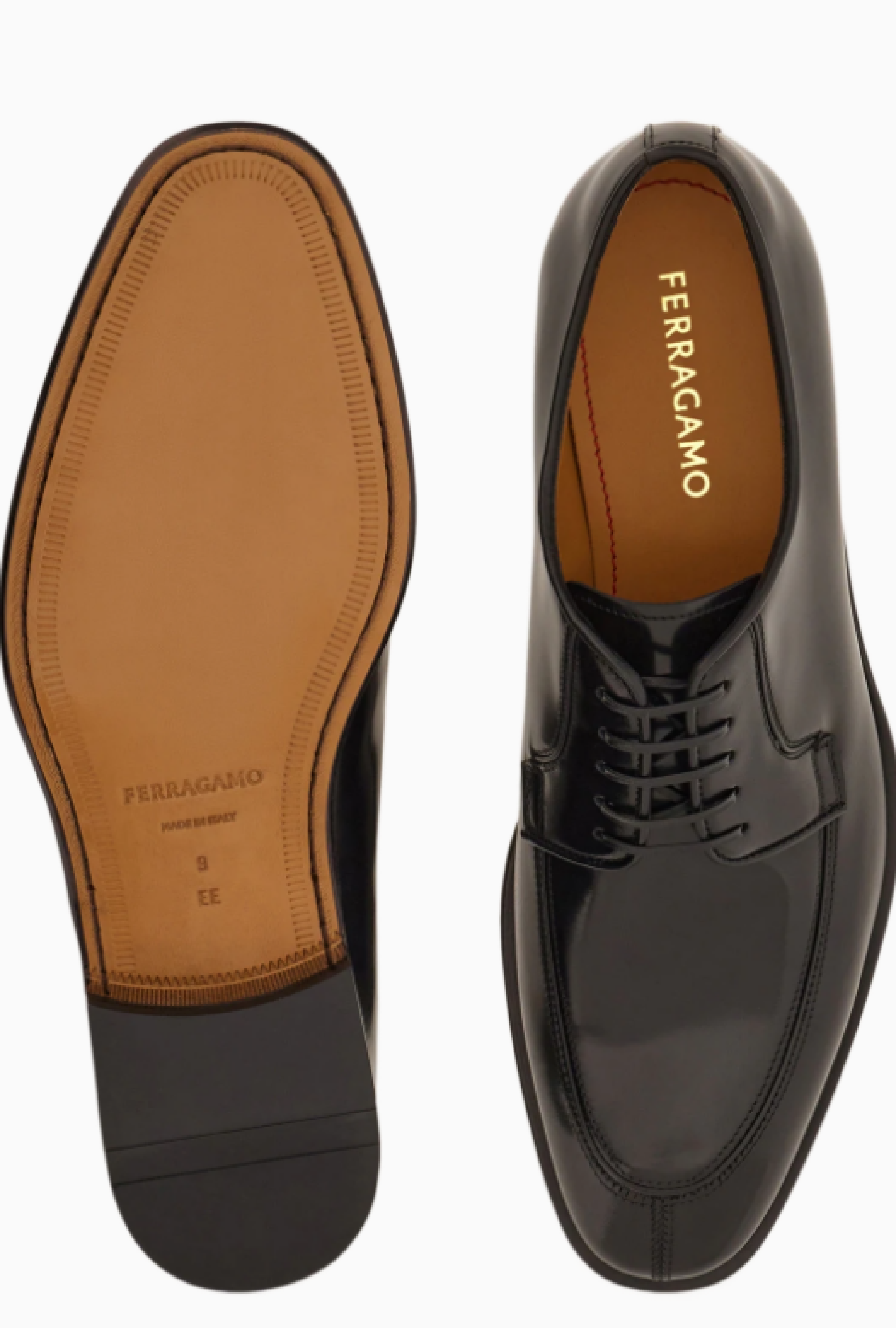 Chaussures Ferragamo Derby Noir
