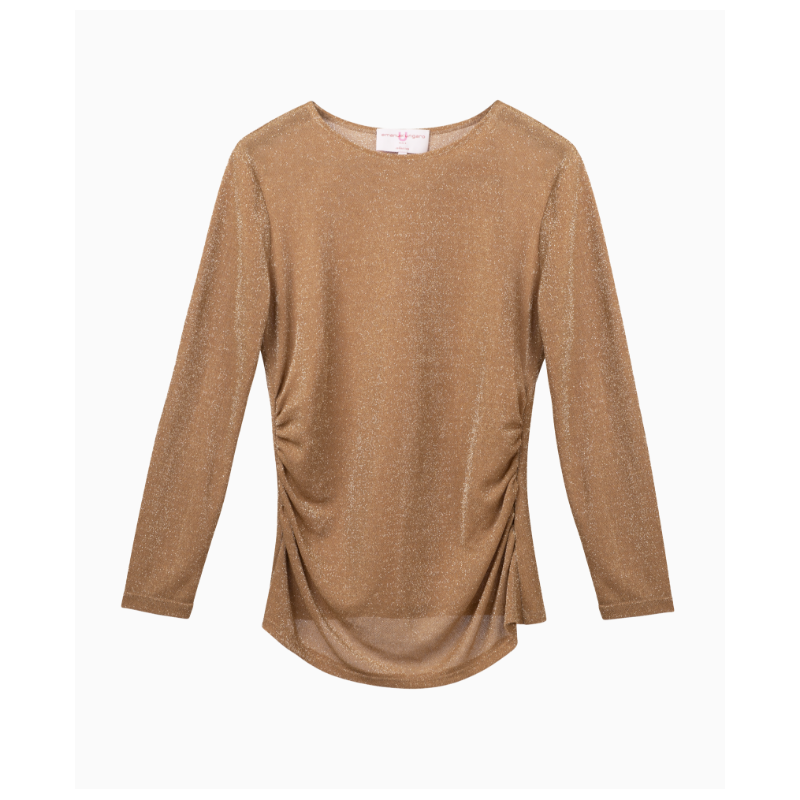 Top Ungaro Maille Dorée