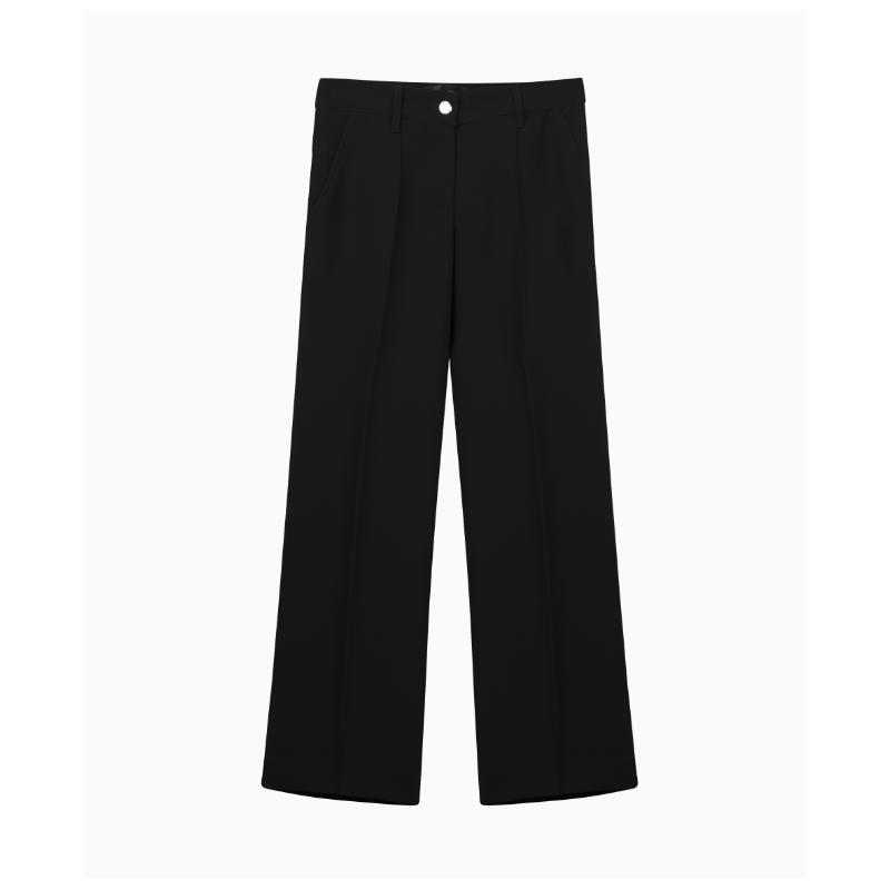 Pantalon Barbara Bui Black Flared Tailoring