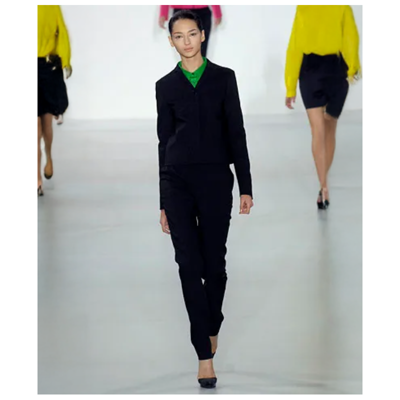 Ensemble Jil Sander Tailoring Minimaliste Noir Circa 2019