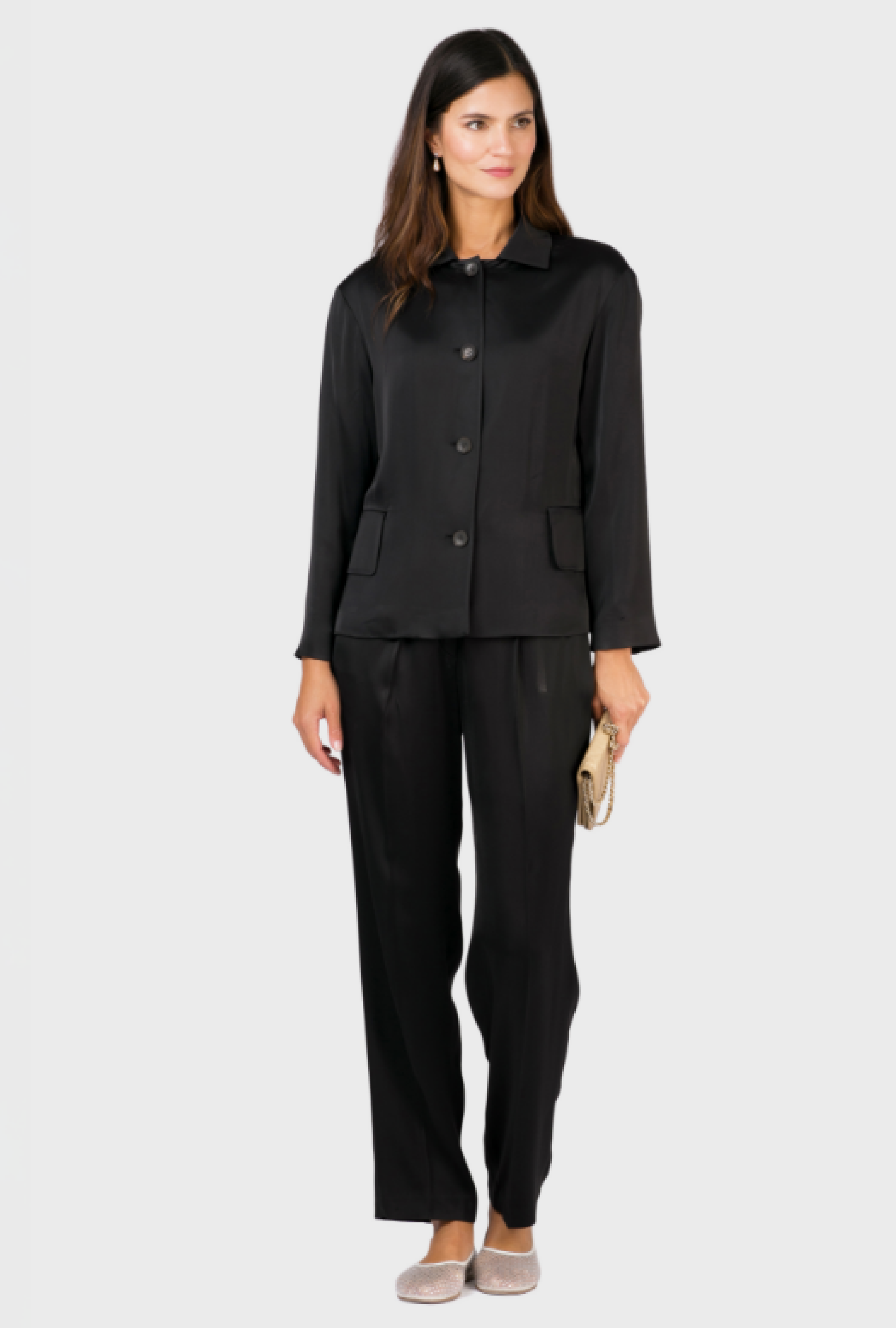 Ensemble Jil Sander Tailoring Minimaliste Noir Circa 2019