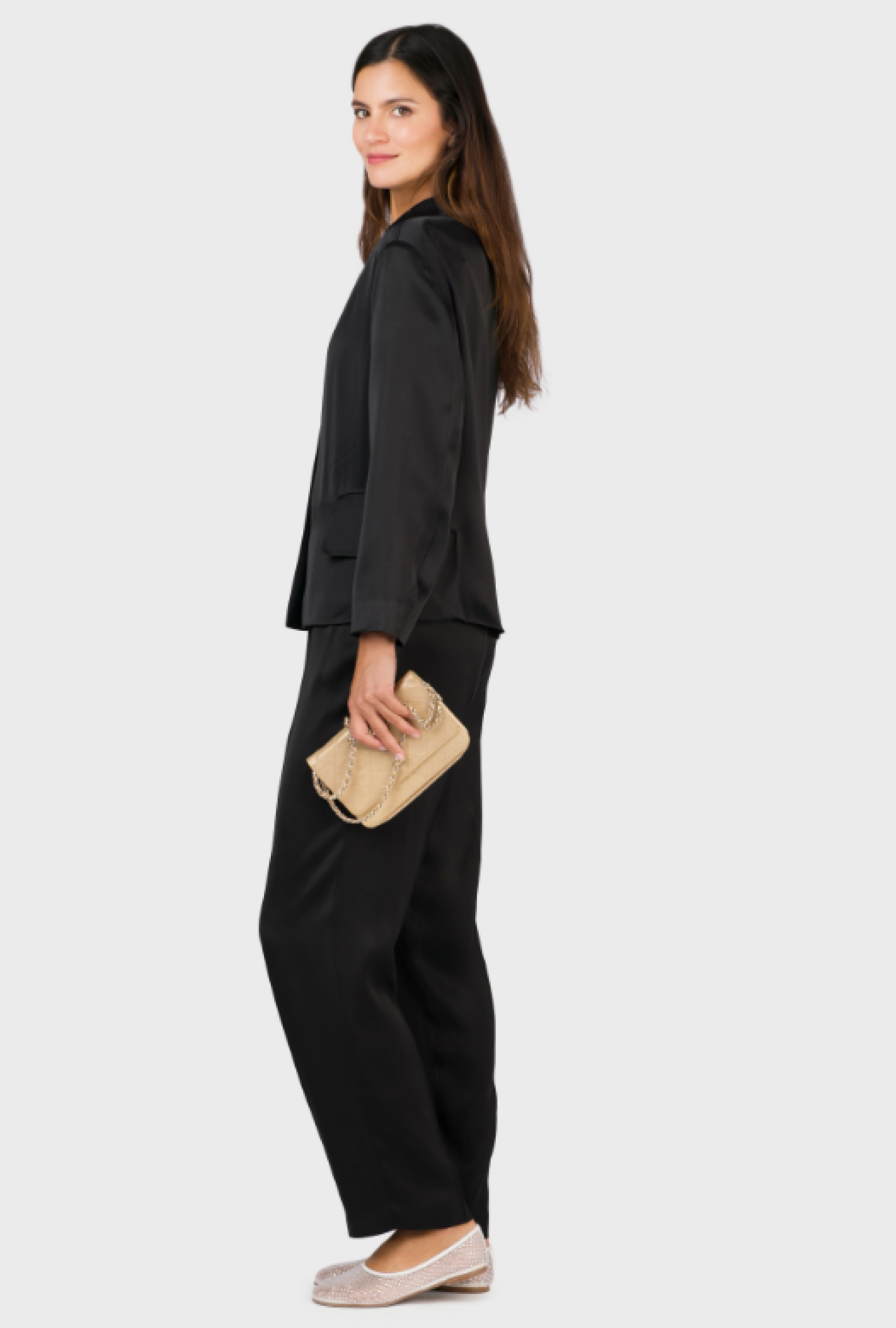 Ensemble Jil Sander Tailoring Minimaliste Noir Circa 2019