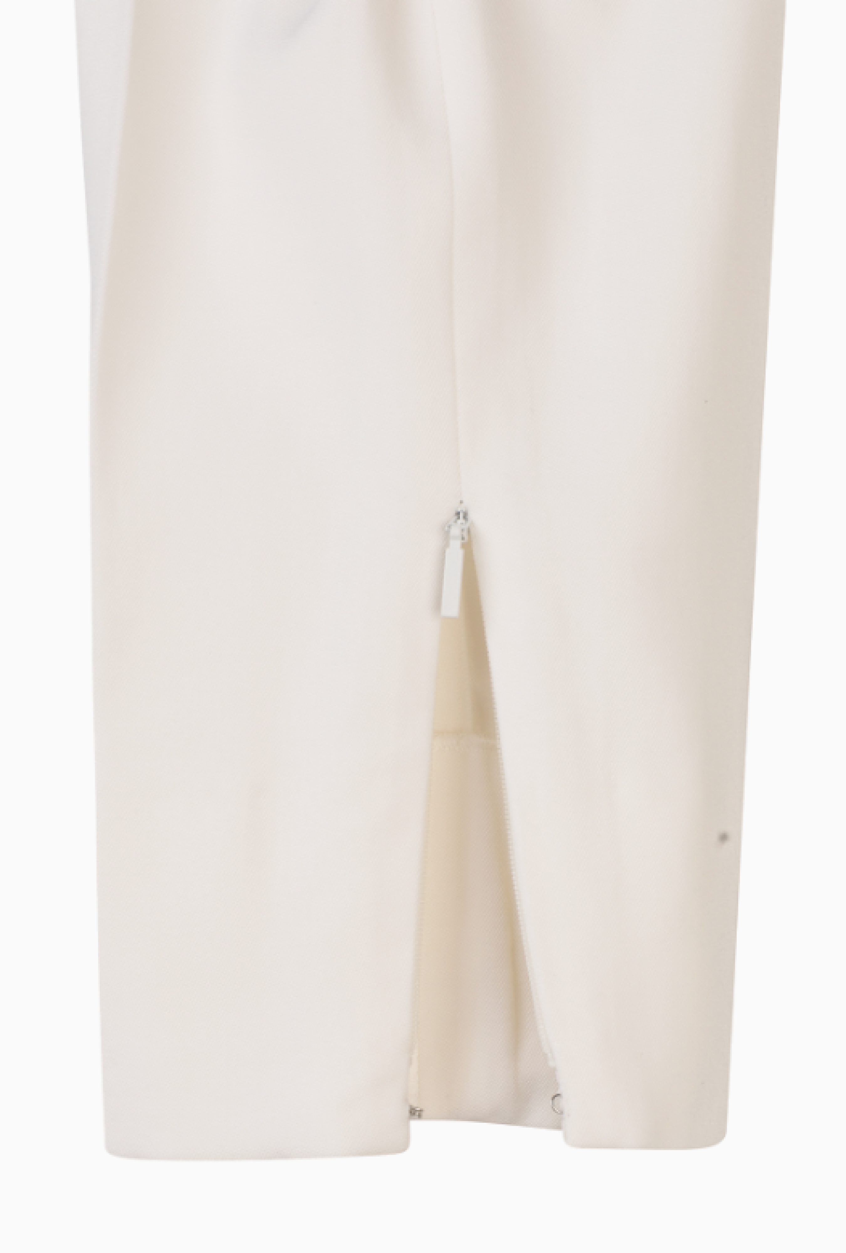 Pantalon Yves Saint Laurent Tailoring Blanc SS2022 par Anthony Vaccarello