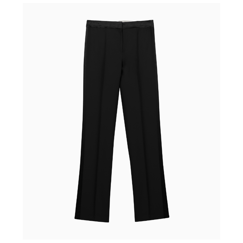 Pantalon Alberta Ferretti Tailoring Noir Circa 2010