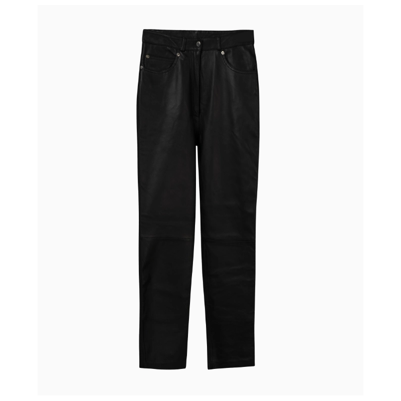 Pantalon Nina Ricci Leather Circa 1998