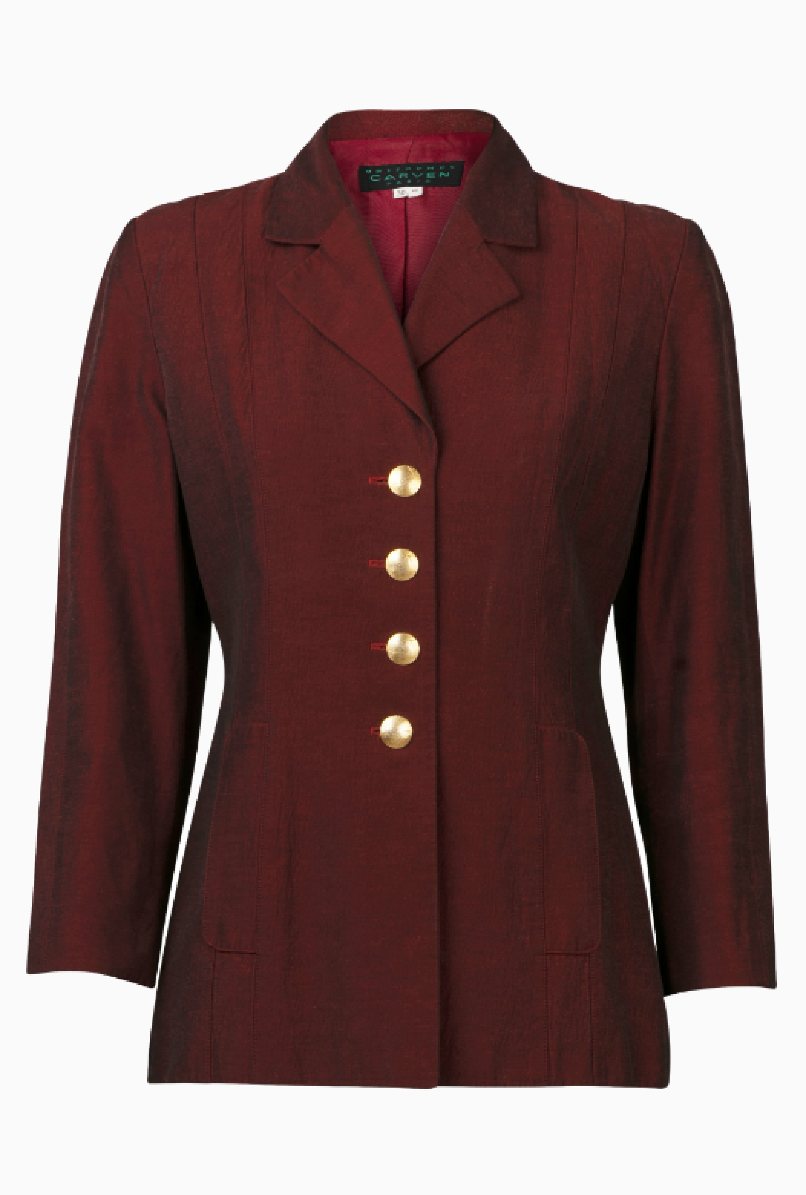 Veste Carven Vintage Bordeaux