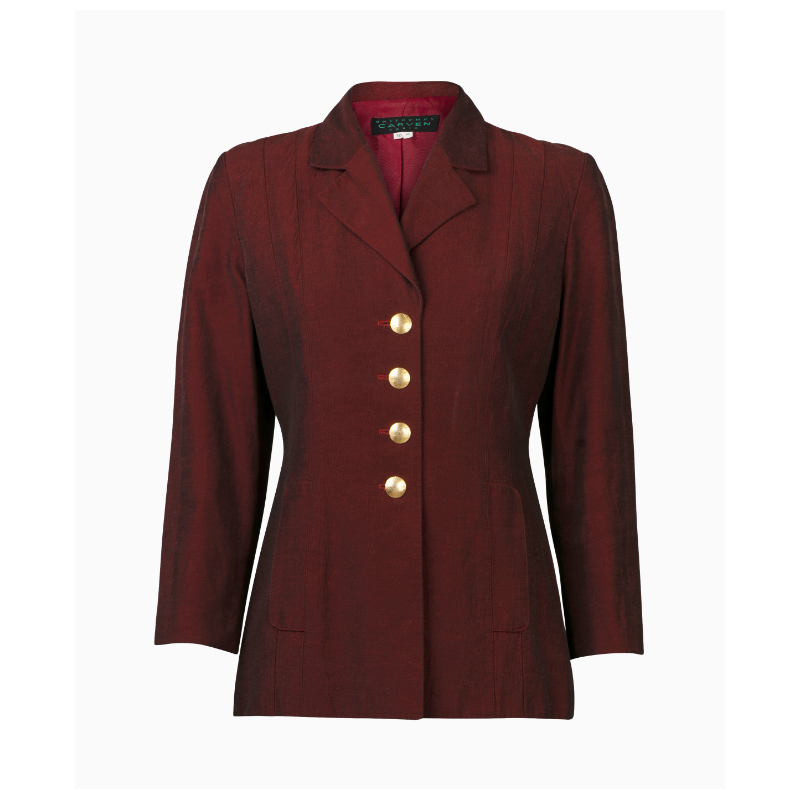 Veste Carven Vintage Bordeaux