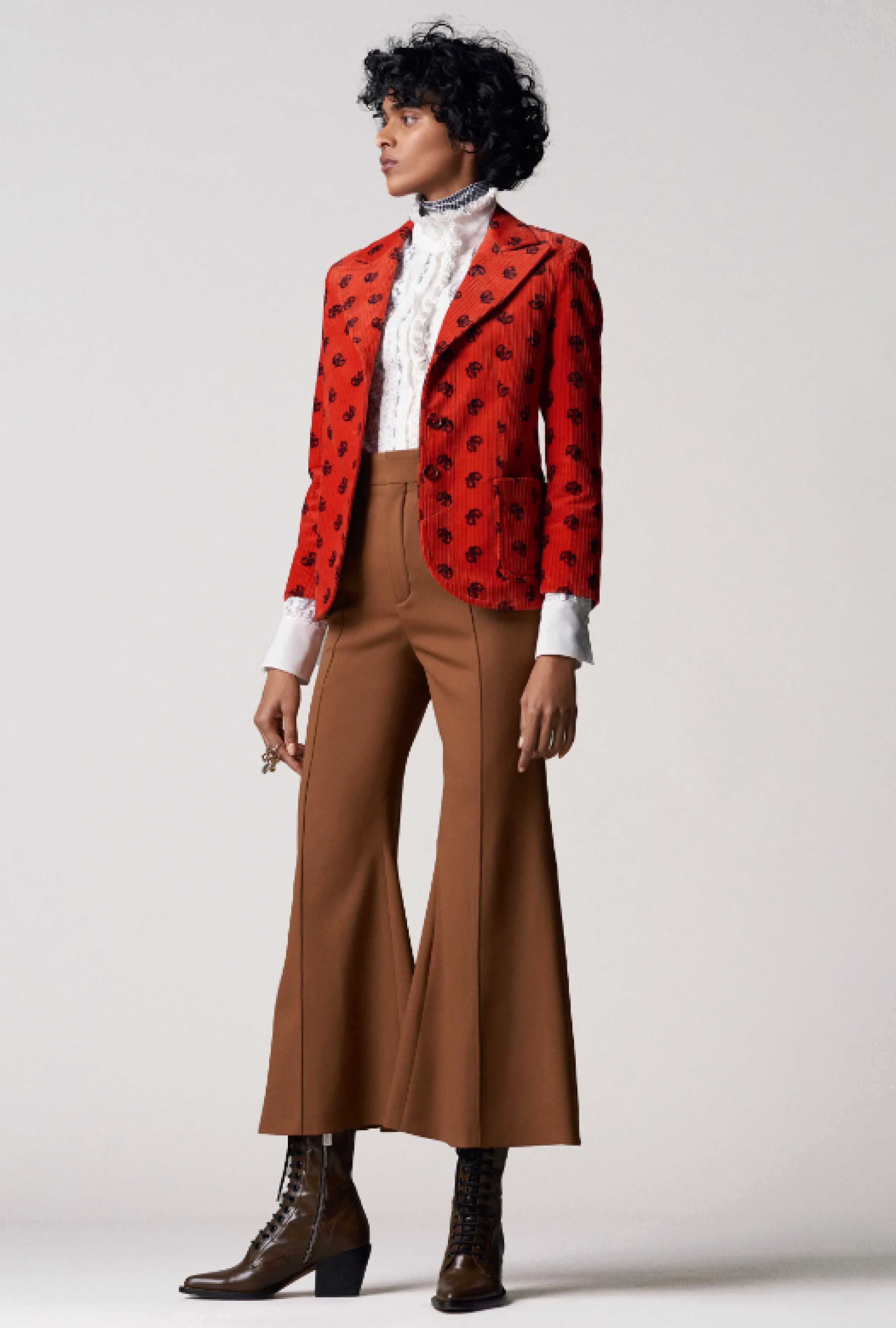 Veste Chloe Red Pre-fall 2018 Par Natacha Ramsay-levi