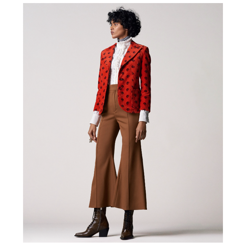 Veste Chloe Red Pre-fall 2018 Par Natacha Ramsay-levi