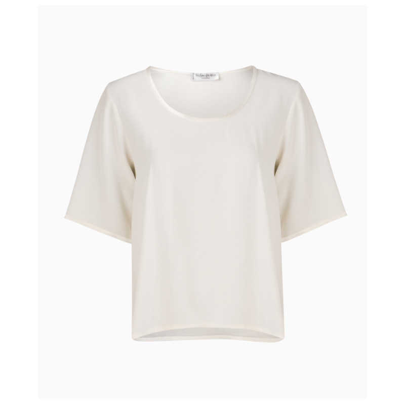 Top Yves Saint Laurent Minimal White