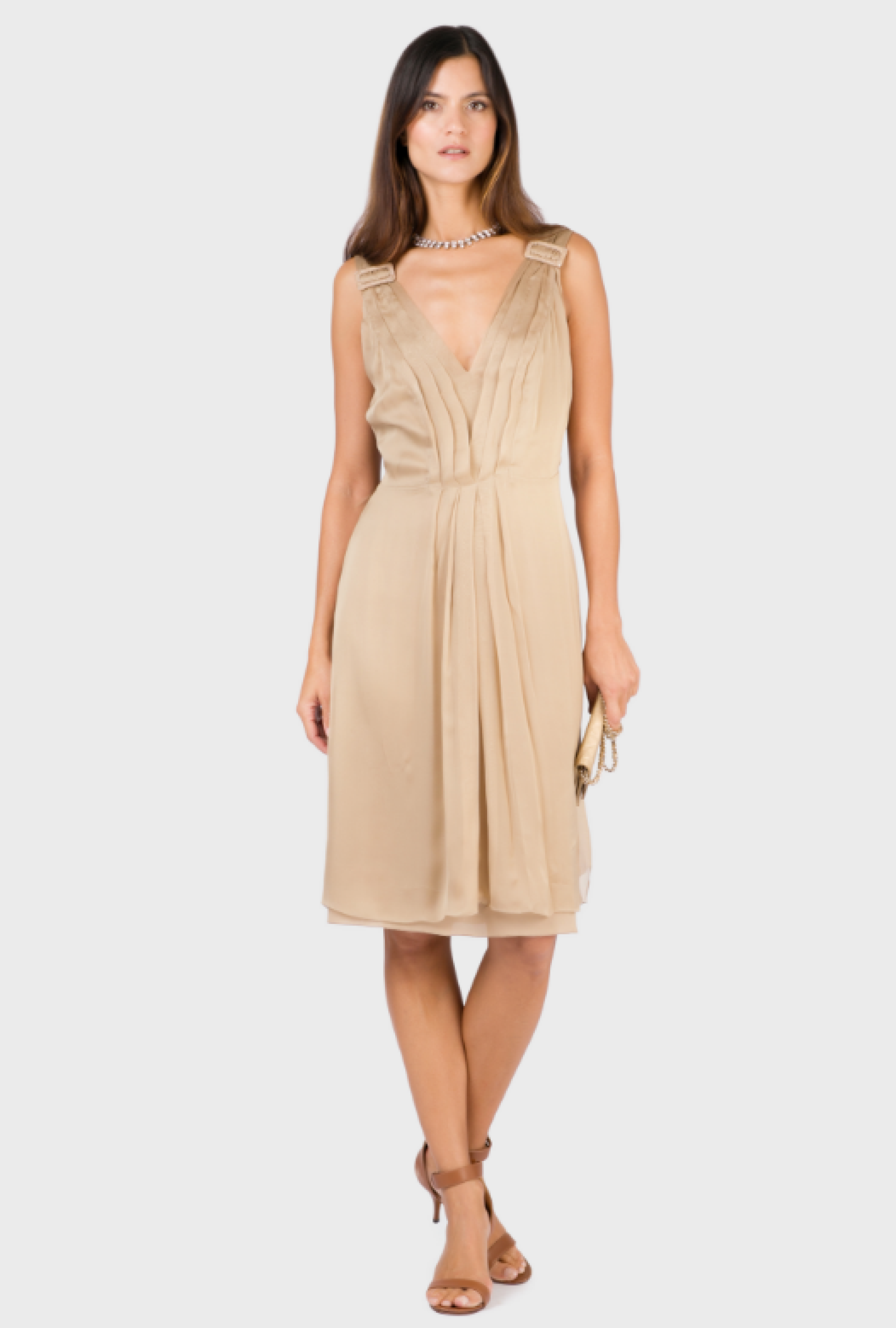 Robe Alberta Ferretti Éclat Doré SS2004