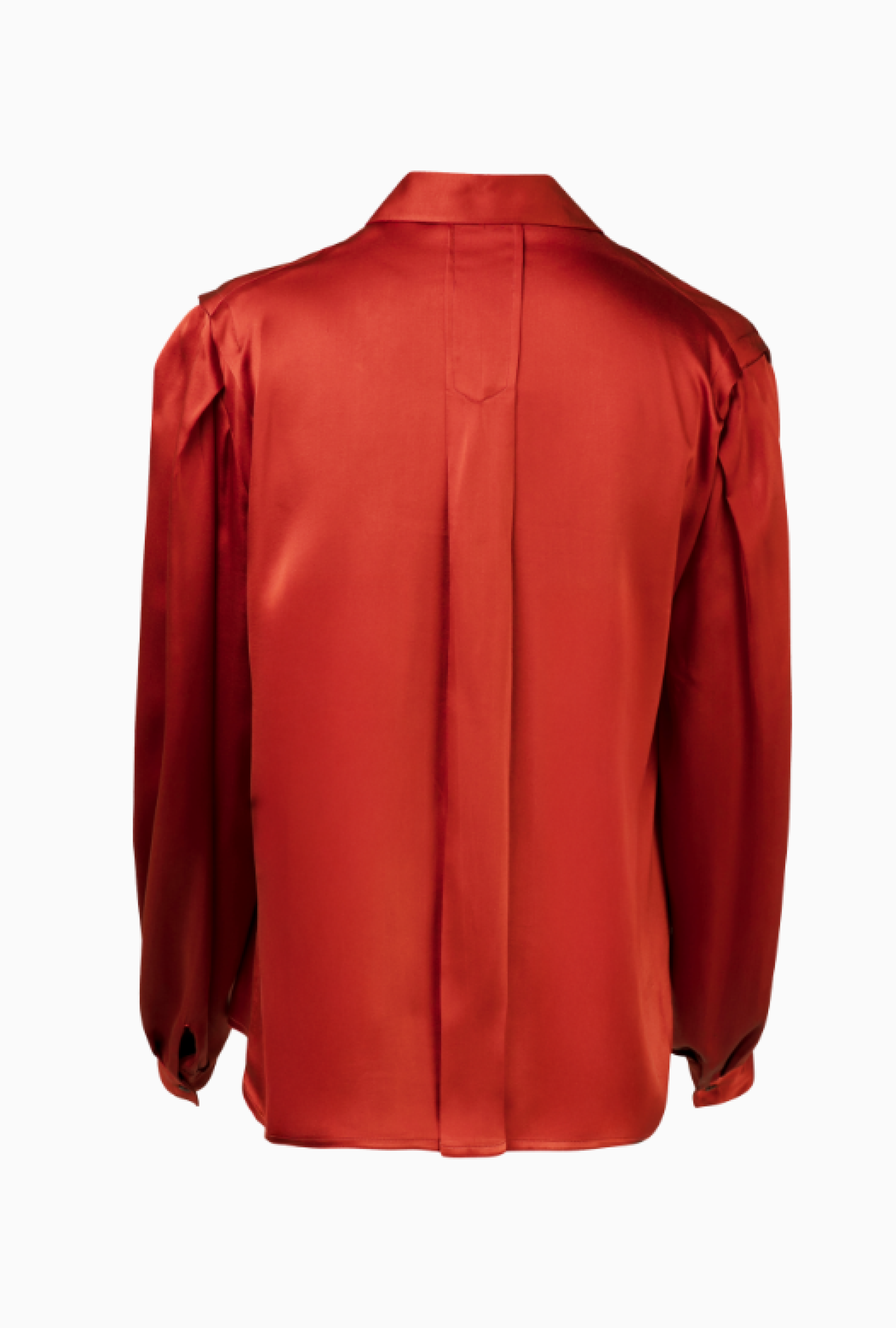 Chemise Chloe Rouge Soie